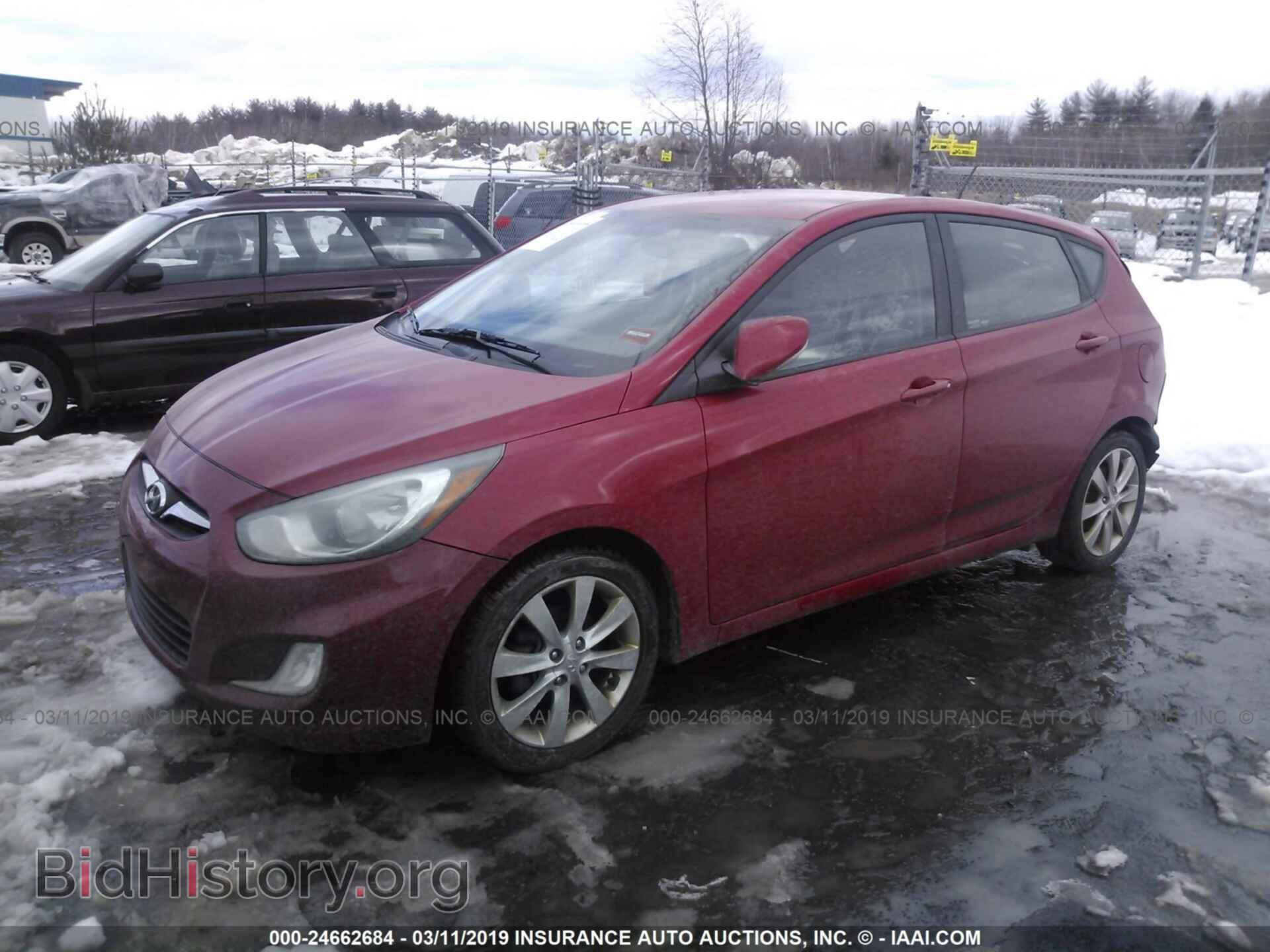 2013 HYUNDAI ACCENT - VIN: KMHCU5AE5DU098459 - Фото 2