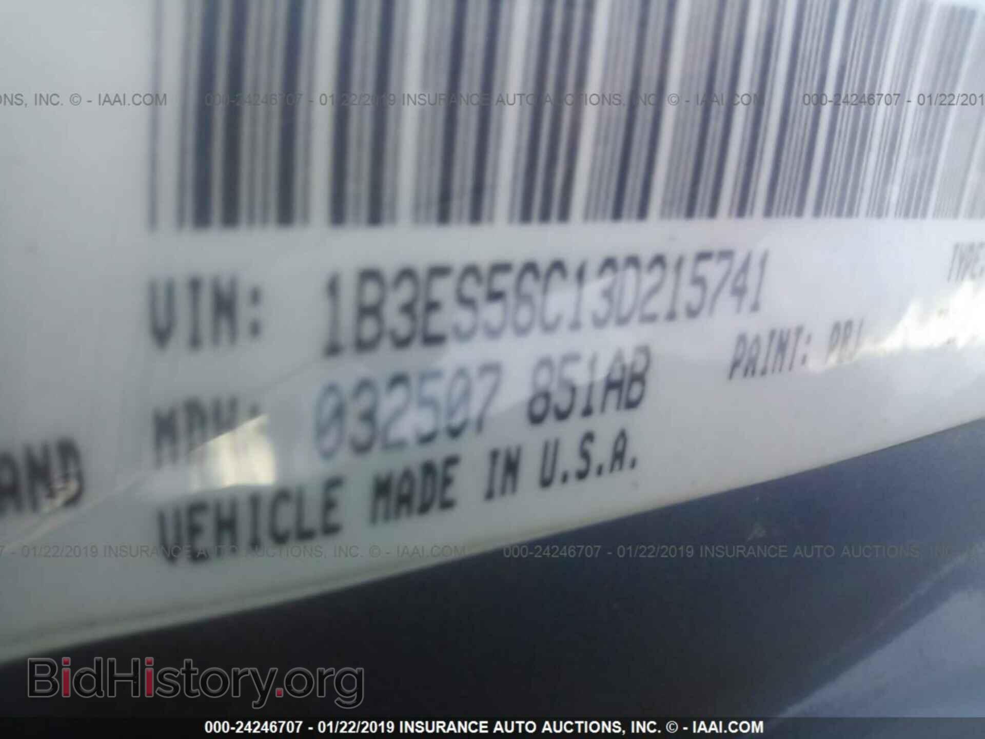 2003 DODGE NEON - VIN: 1B3ES56C13D215741 - Фото 9