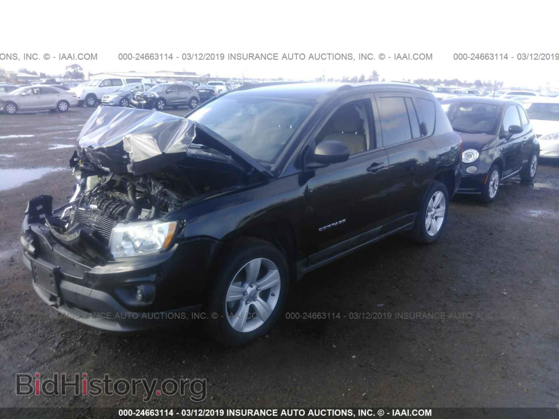 2012 JEEP COMPASS - VIN: 1C4NJCBB5CD509047 - Фото 2