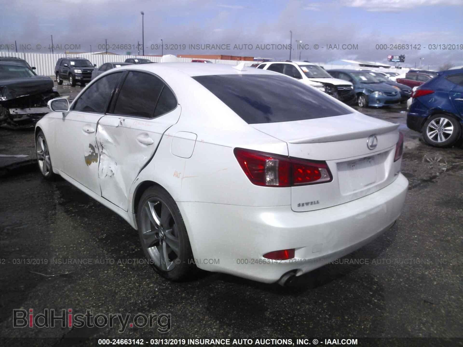 2012 LEXUS IS - VIN: JTHBF5C20C5174481 - Фото 3