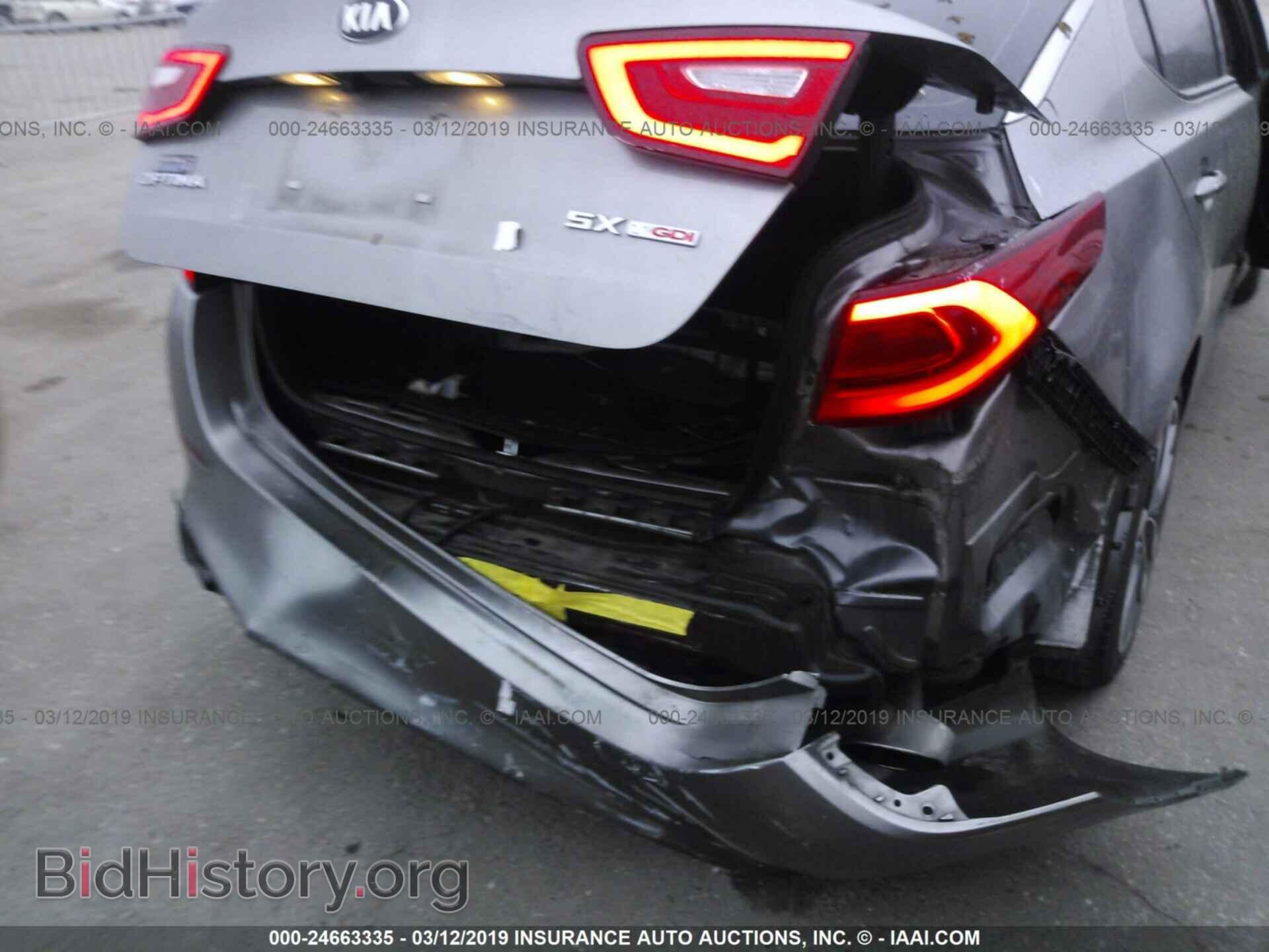 2015 KIA OPTIMA - VIN: 5XXGR4A61FG406830 - Photo 6