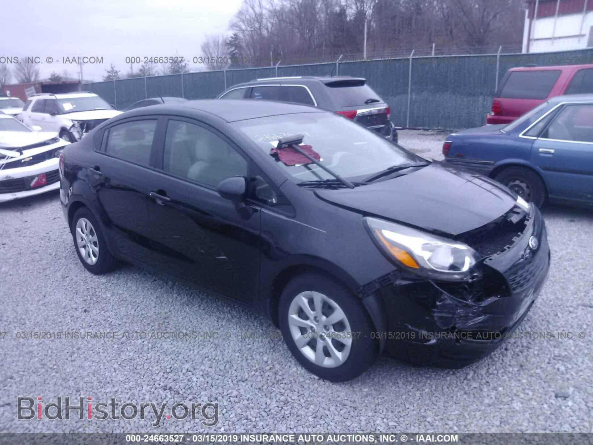 Photo KNADM4A31D6224576 - KIA RIO 2013