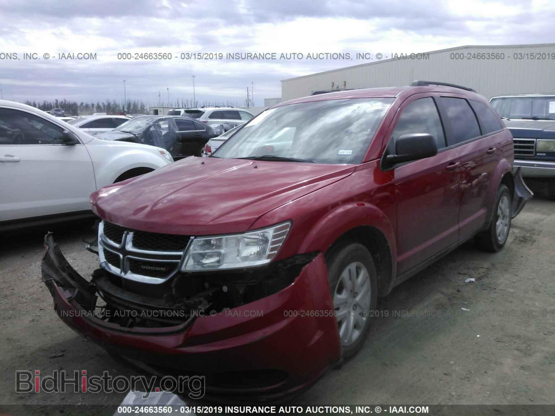 2017 DODGE JOURNEY - VIN: 3C4PDCAB9HT568735 - Фото 2