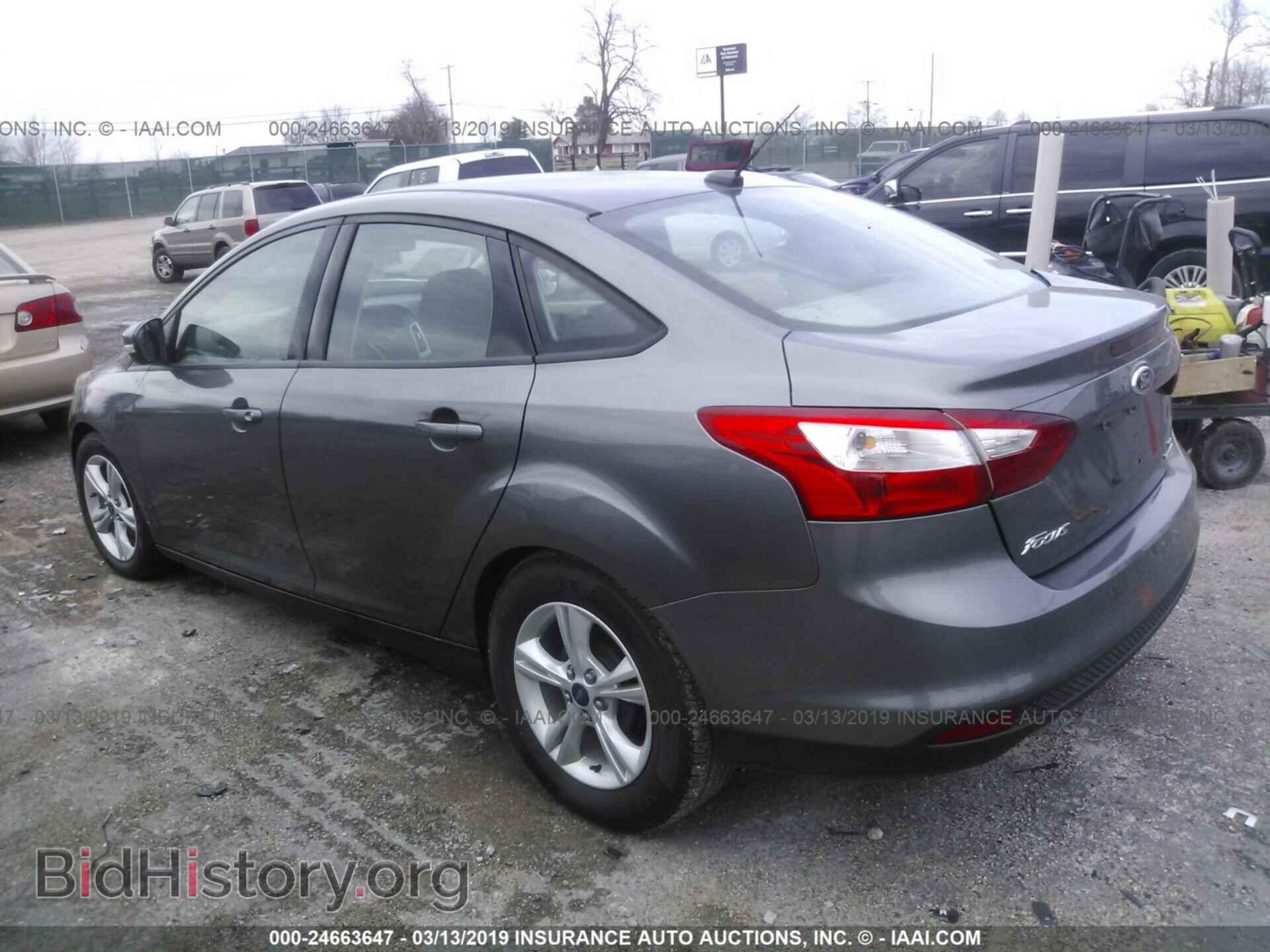 2014 FORD FOCUS - VIN: 1FADP3F24EL345020 - Фото 3