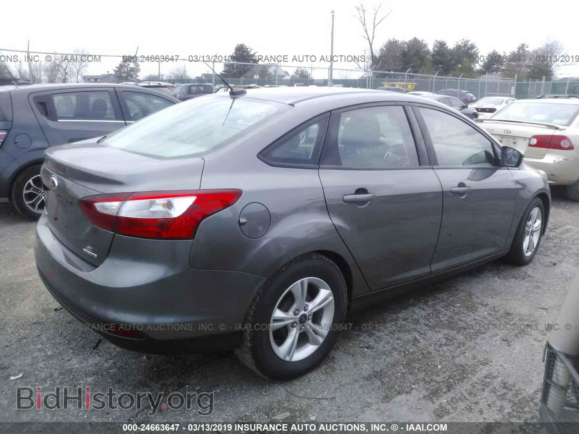 2014 FORD FOCUS - VIN: 1FADP3F24EL345020 - Фото 4