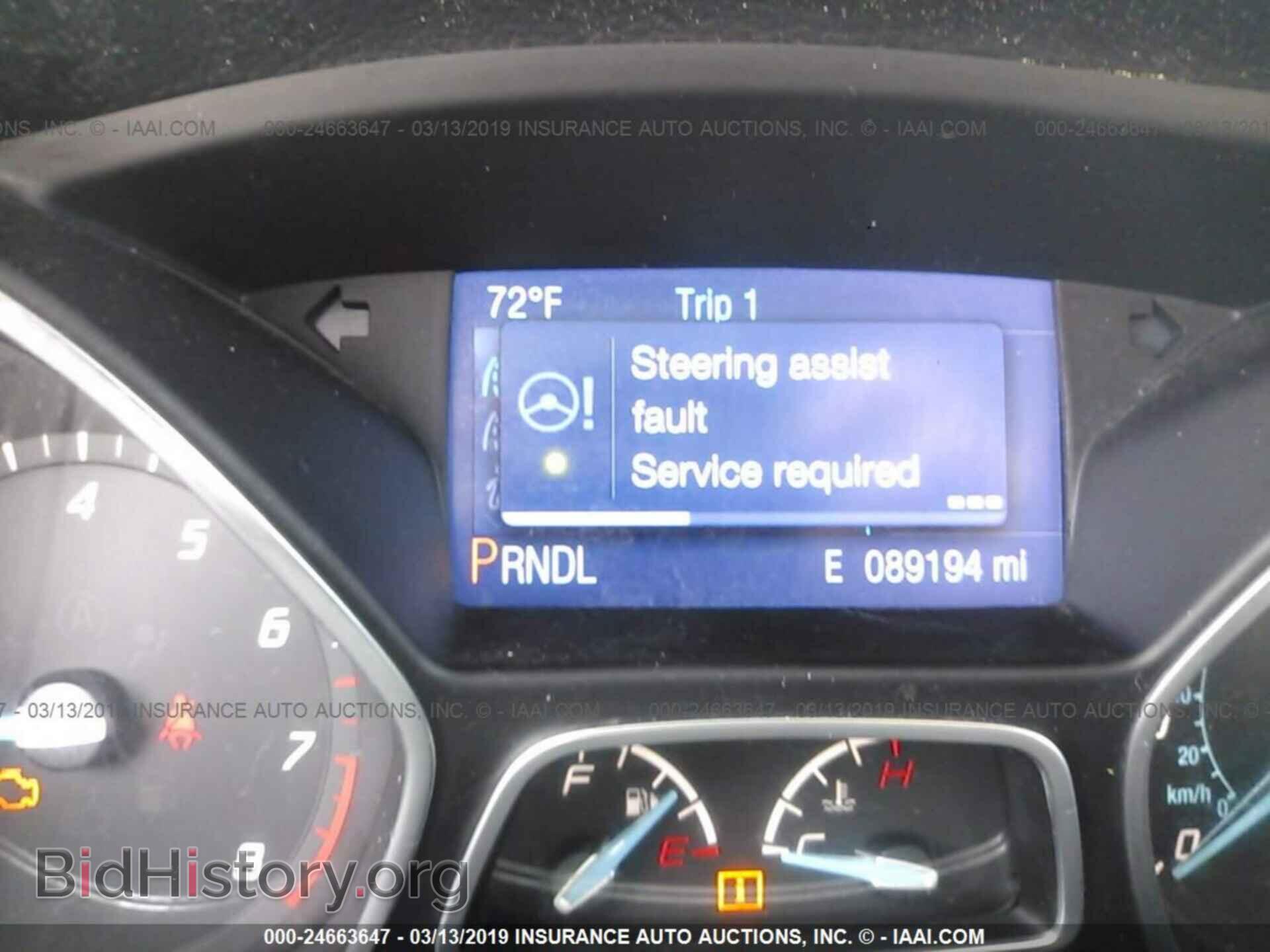 2014 FORD FOCUS - VIN: 1FADP3F24EL345020 - Фото 7
