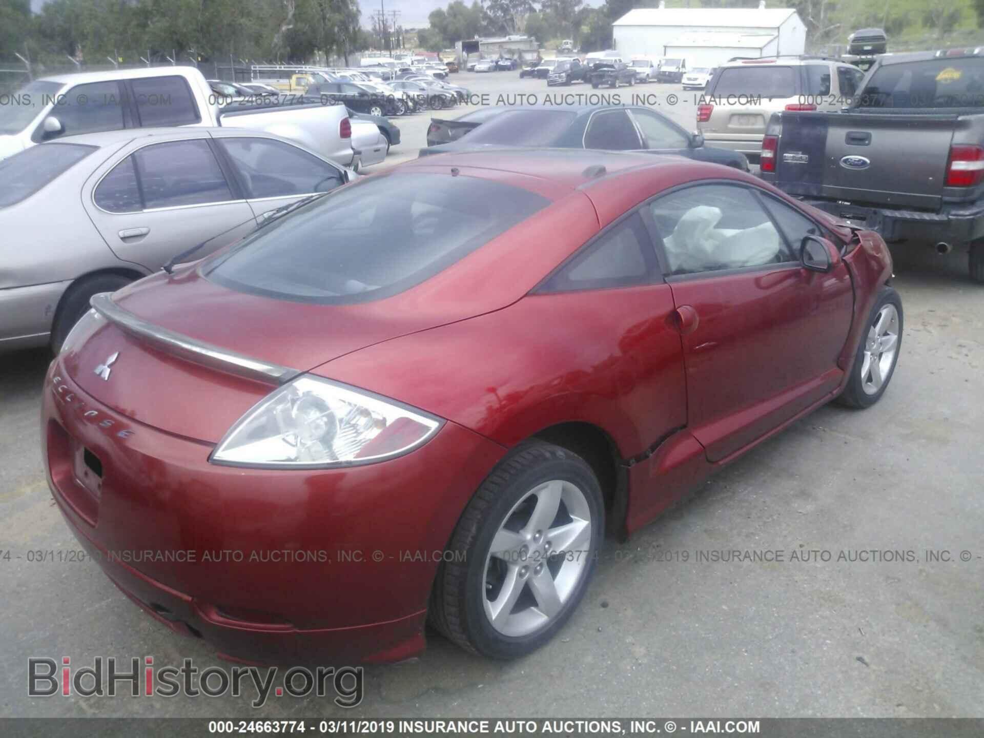 2008 MITSUBISHI ECLIPSE - VIN: 4A3AK24FX8E005694 - Photo 4