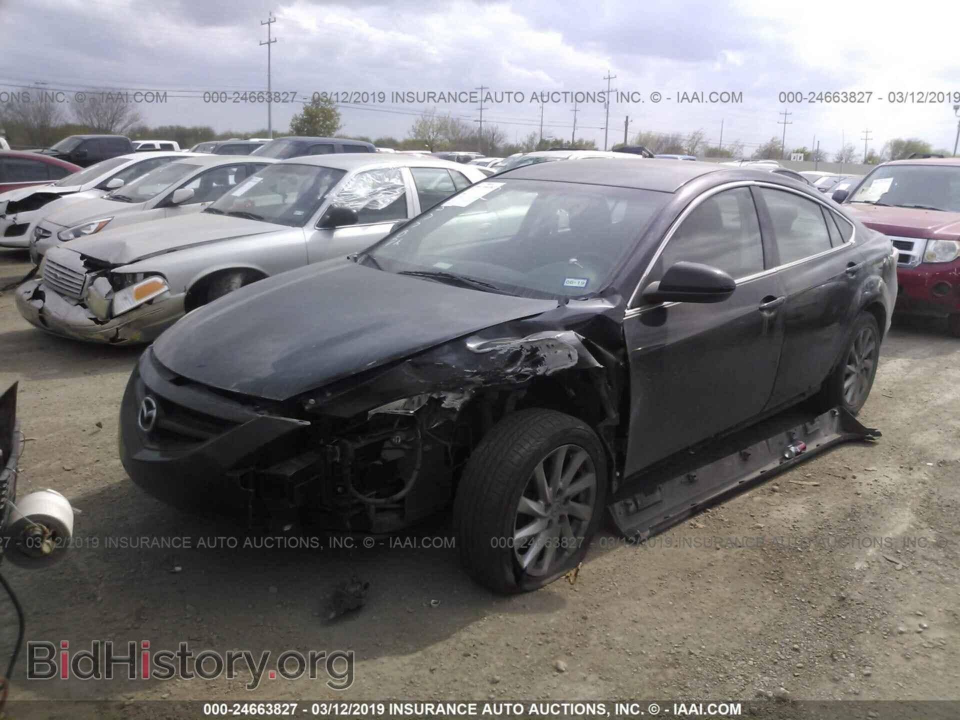 2012 MAZDA 6 - VIN: 1YVHZ8DHXC5M38016 - Фото 2