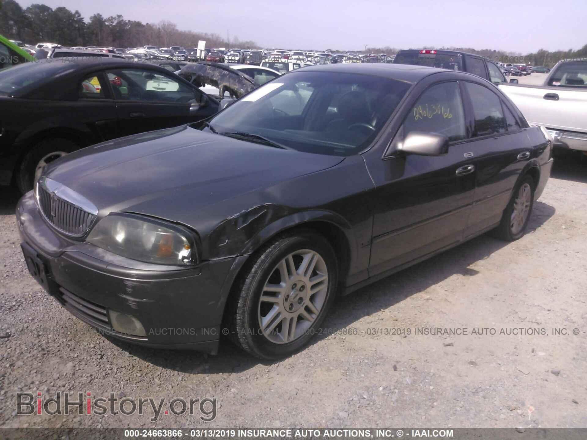 2004 LINCOLN LS - VIN: 1LNHM87A04Y654553 - Фото 2