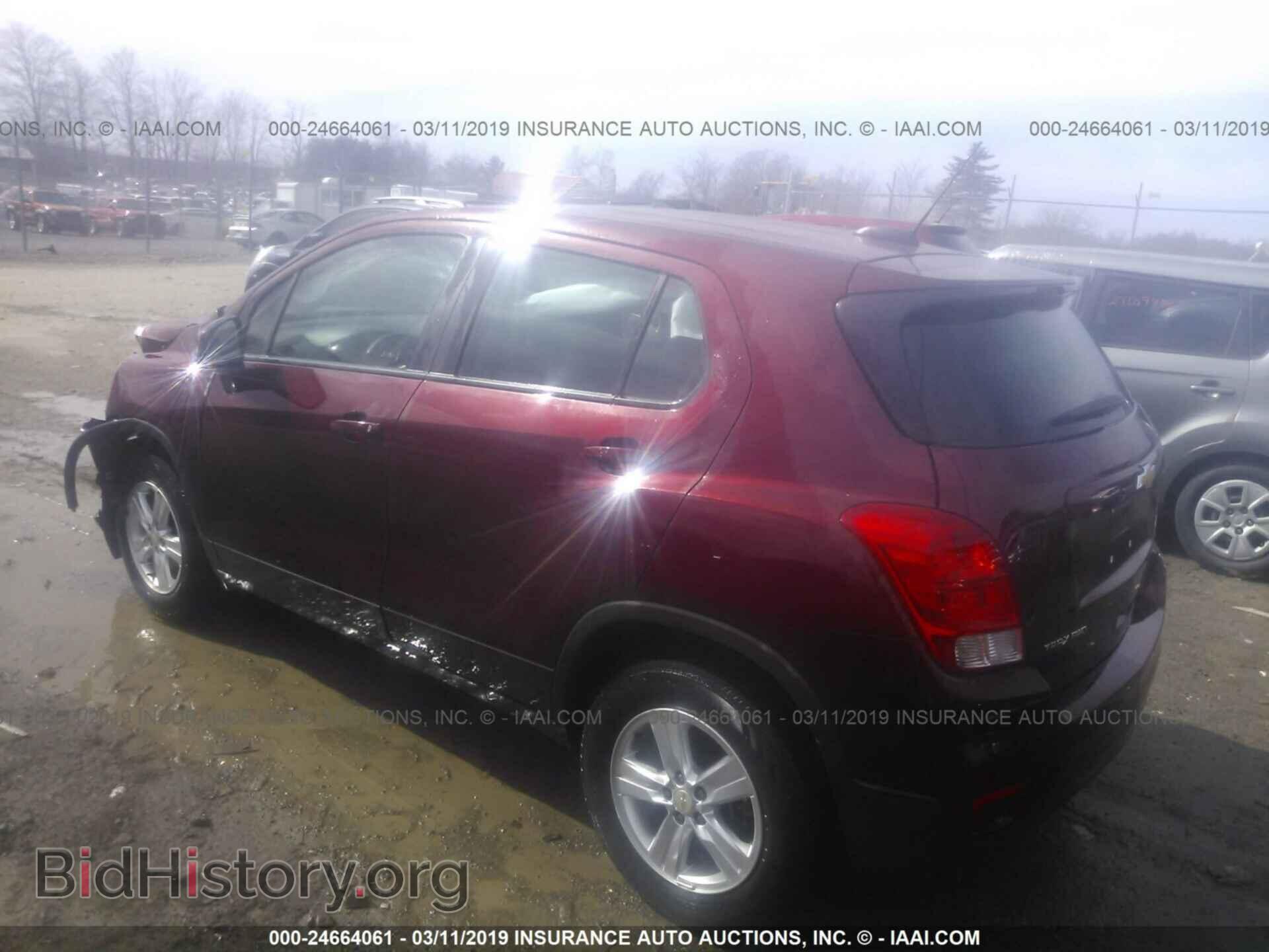 2017 CHEVROLET TRAX - VIN: 3GNCJNSB6HL192553 - Фото 3