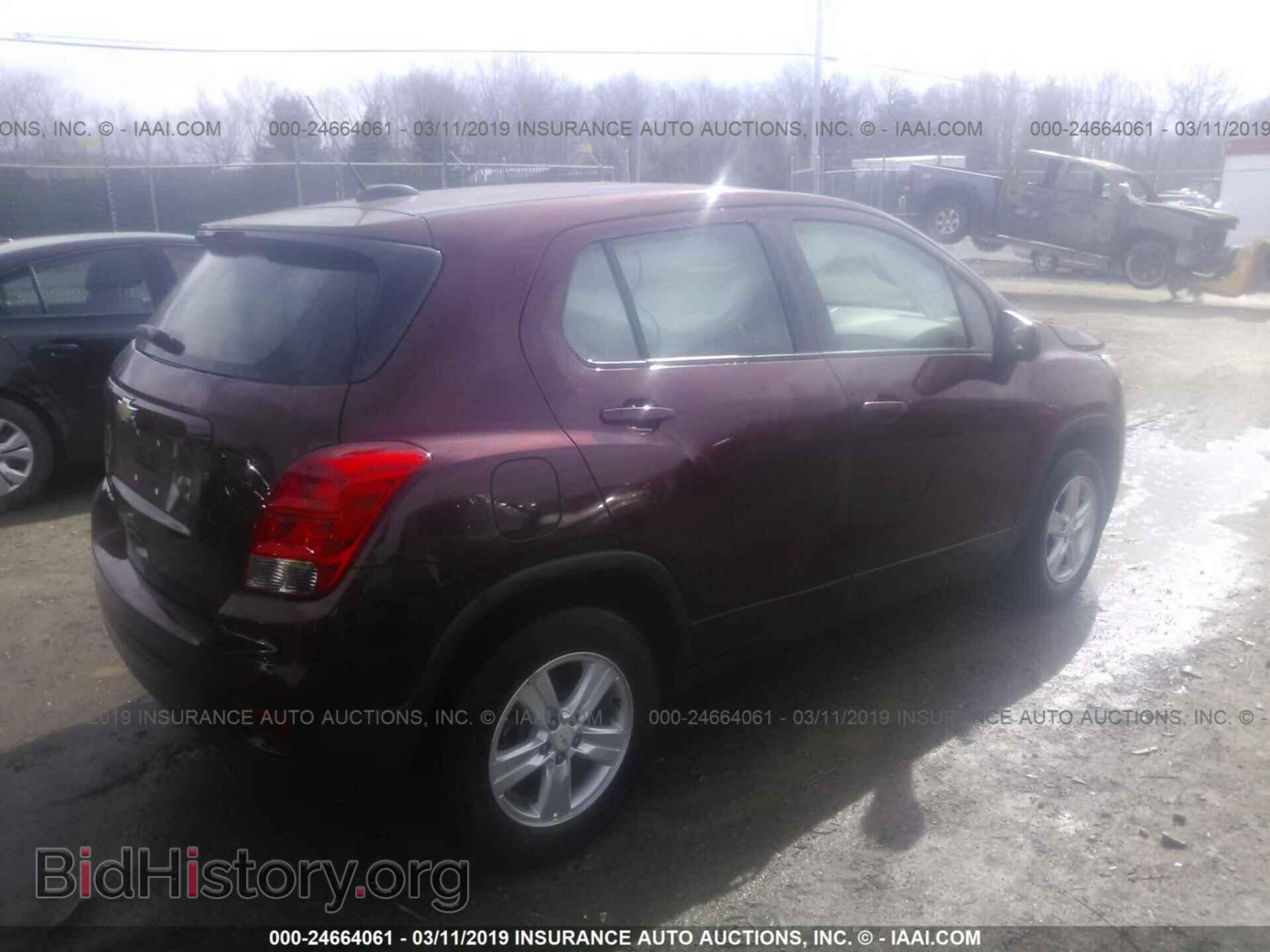 2017 CHEVROLET TRAX - VIN: 3GNCJNSB6HL192553 - Фото 4