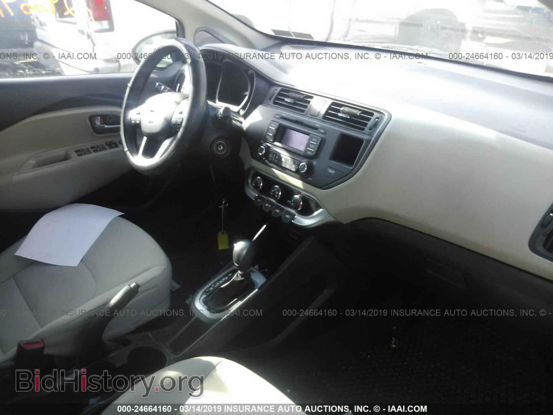 2013 KIA RIO - VIN: KNADM5A33D6137476 - Фото 5