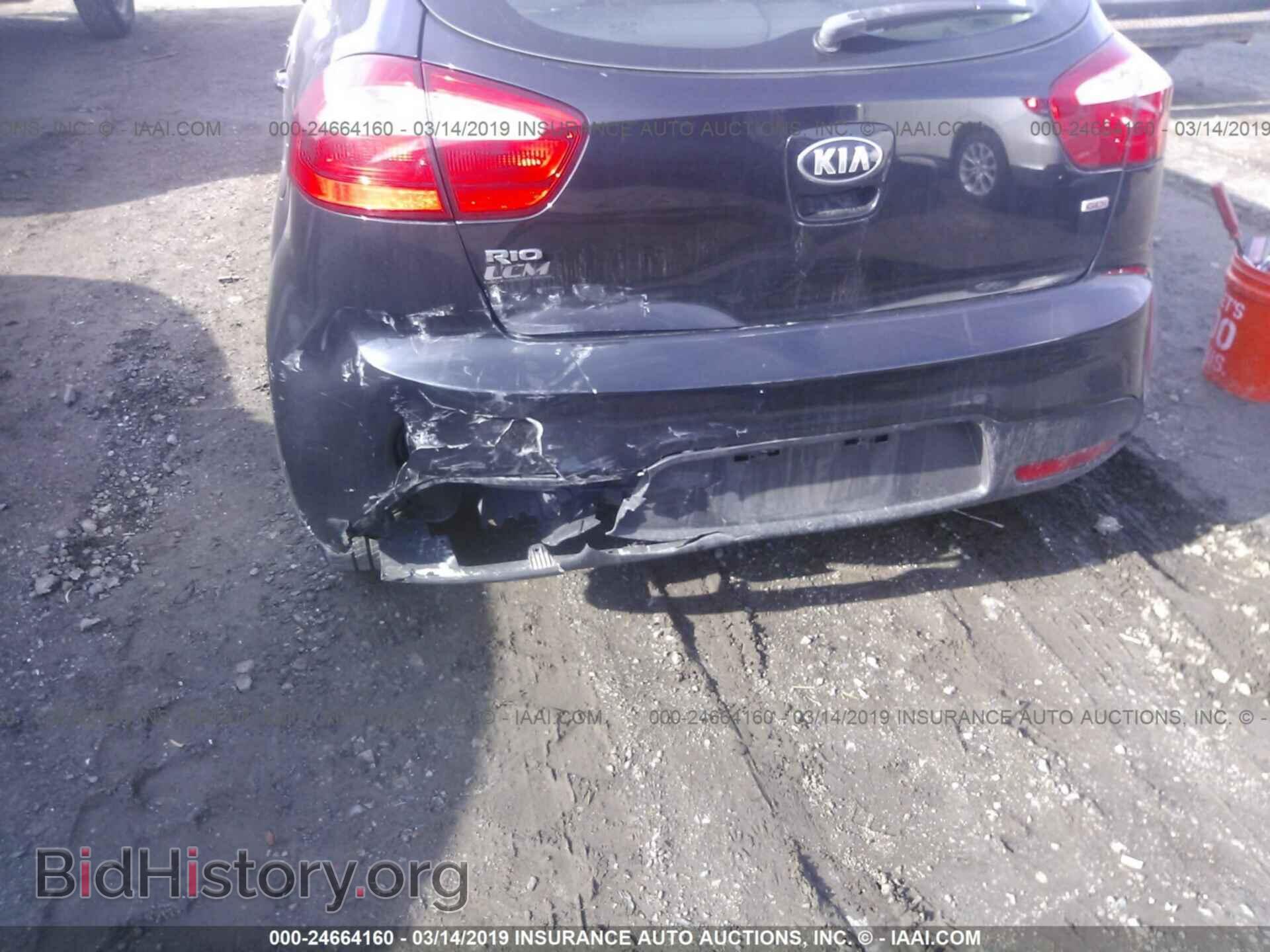 2013 KIA RIO - VIN: KNADM5A33D6137476 - Фото 6