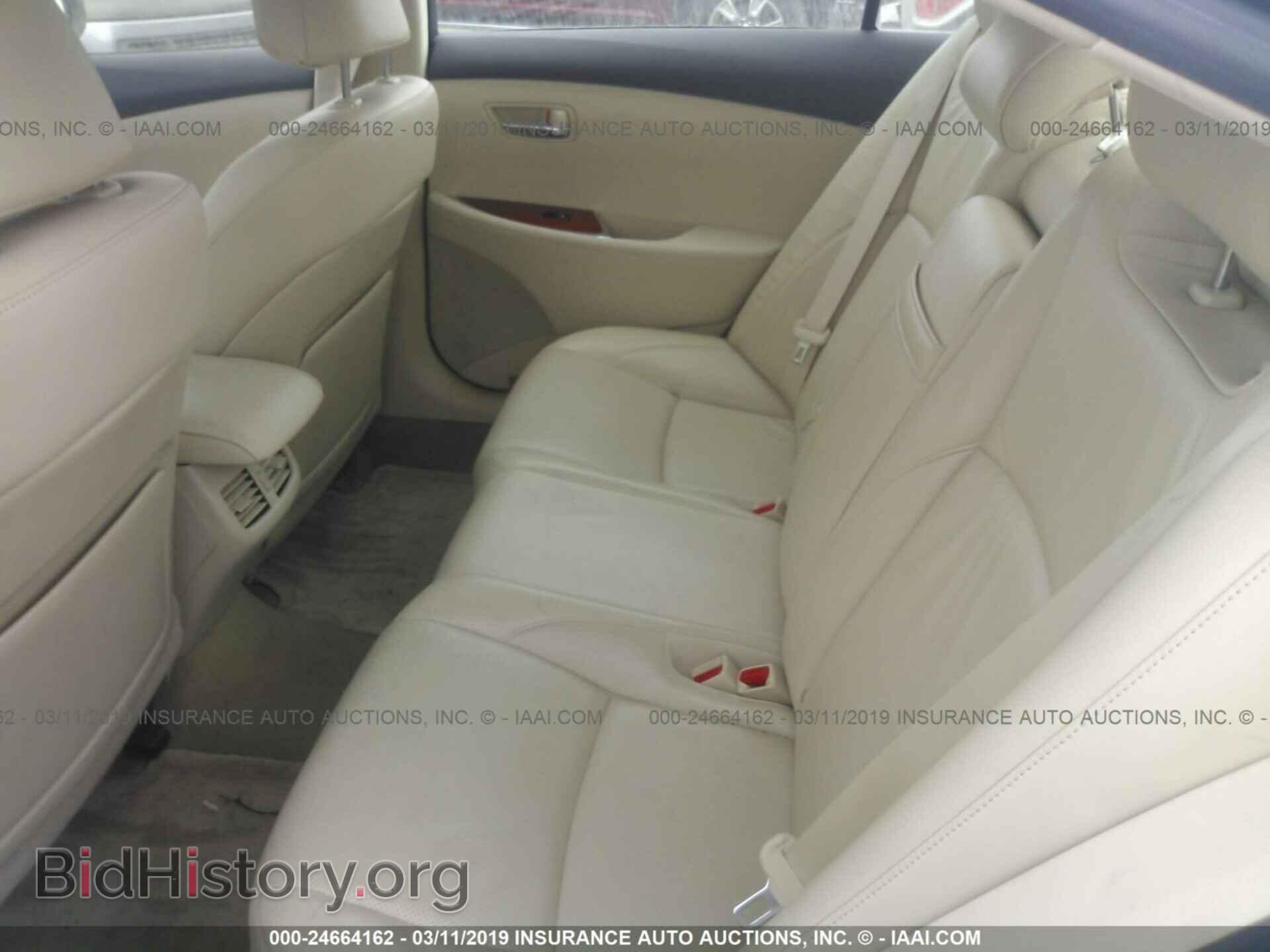 2012 LEXUS ES - VIN: JTHBK1EG7C2505331 - Photo 8