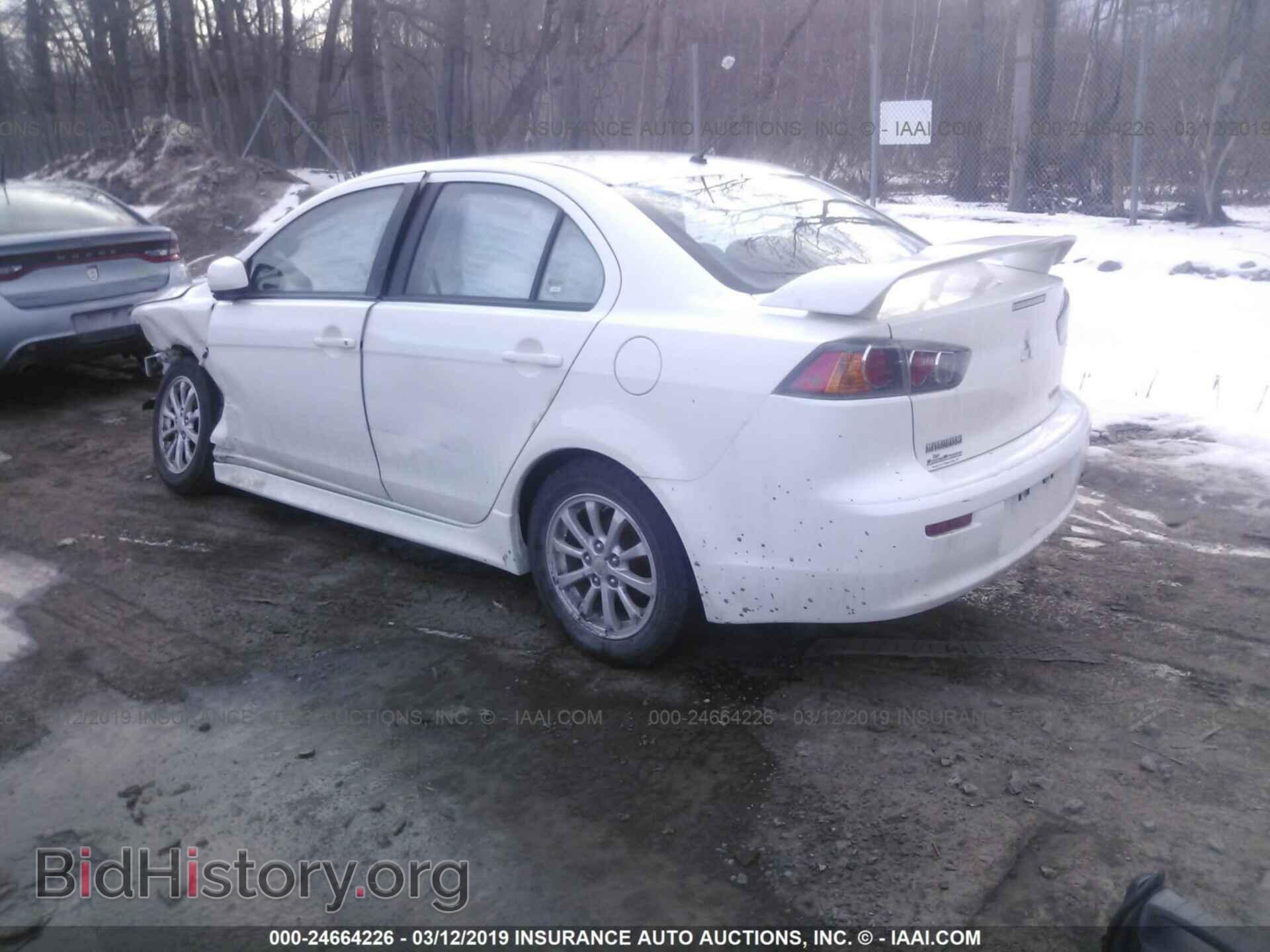 2014 MITSUBISHI LANCER - VIN: JA32U2FU1EU010148 - Фото 3