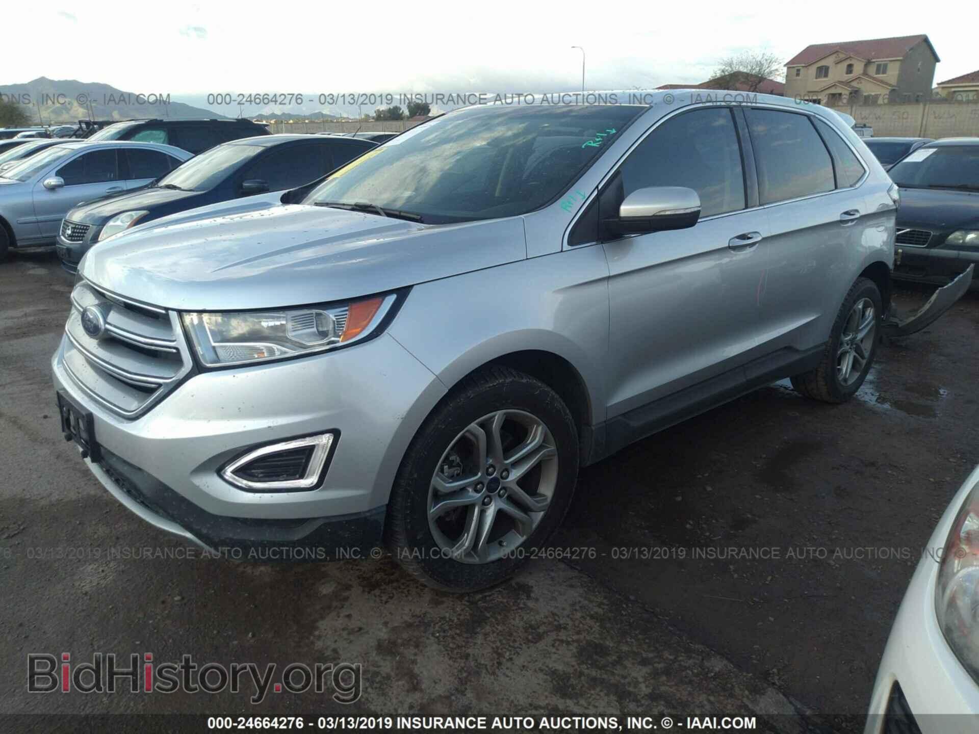 2016 FORD EDGE - VIN: 2FMPK4K97GBB42474 - Photo 2