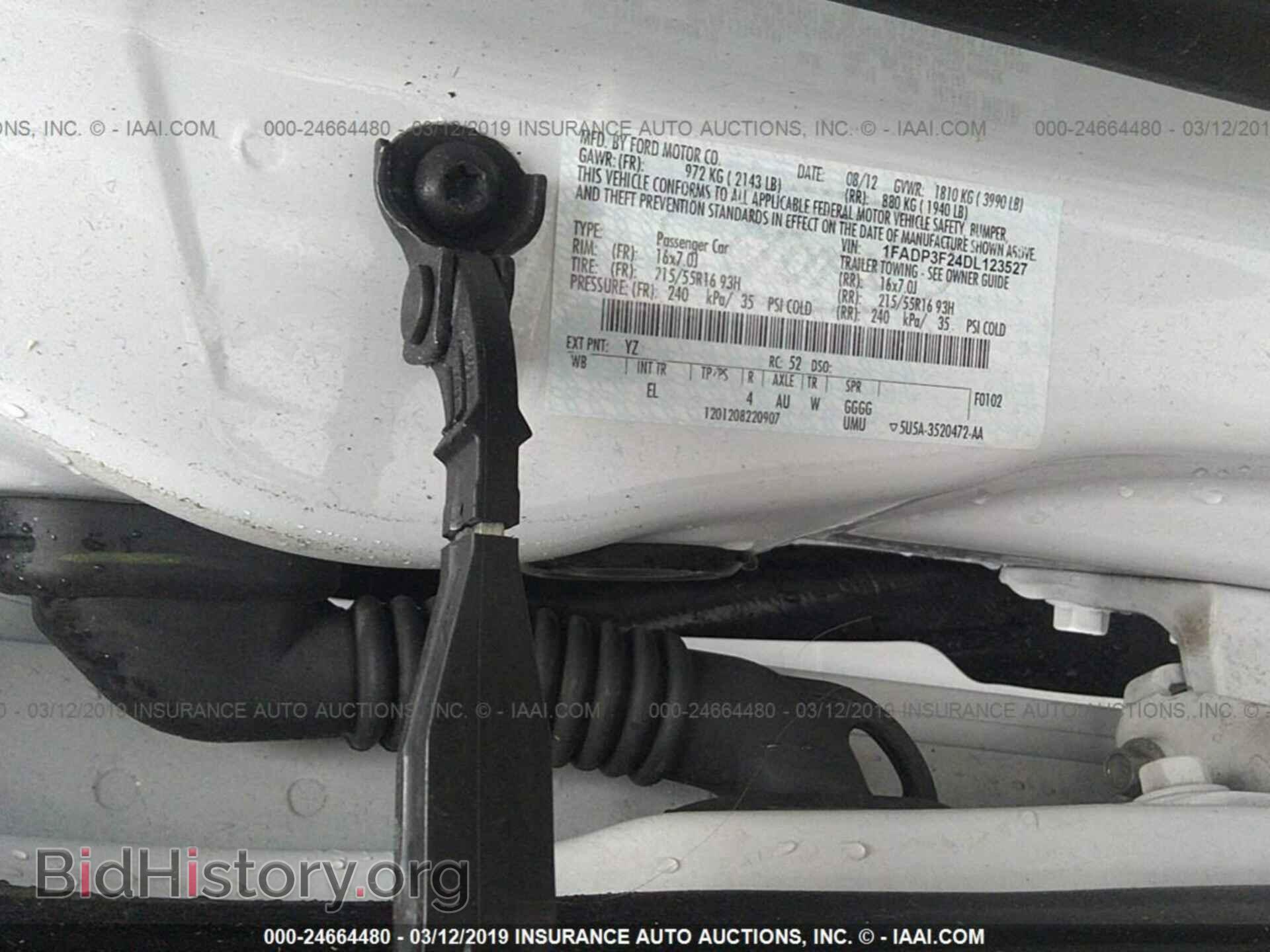 2013 FORD FOCUS - VIN: 1FADP3F24DL123527 - Photo 9