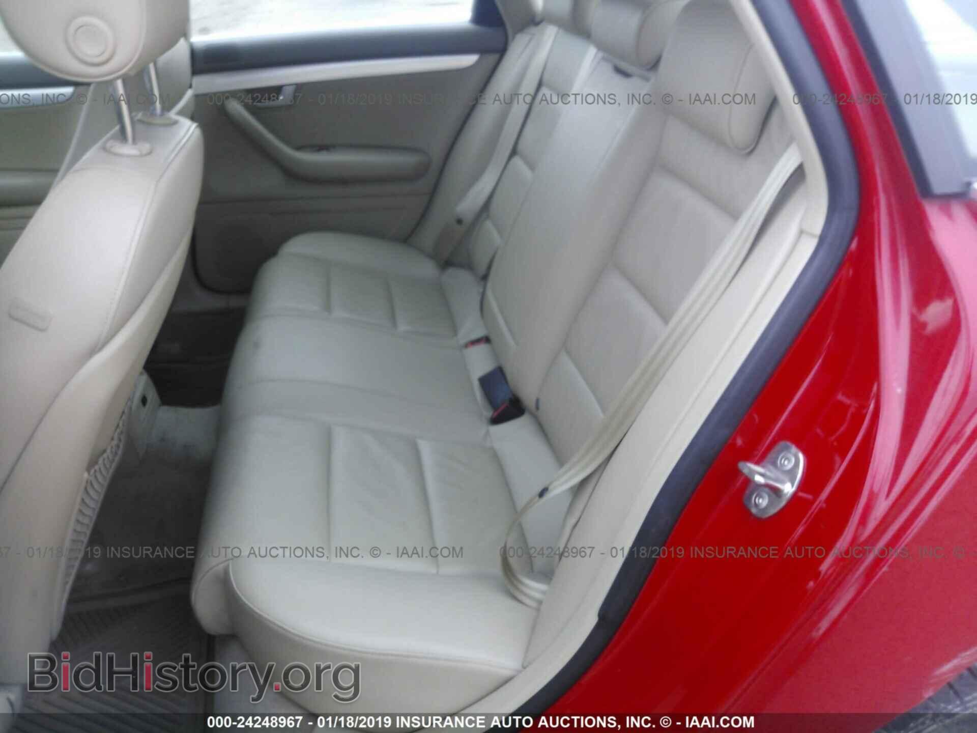 2006 AUDI A4 - VIN: WAUDF78E46A232982 - Фото 8