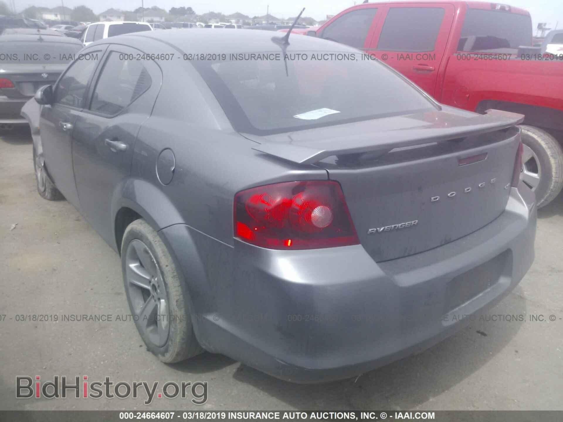 2013 DODGE AVENGER - VIN: 1C3CDZCB8DN552264 - Фото 3