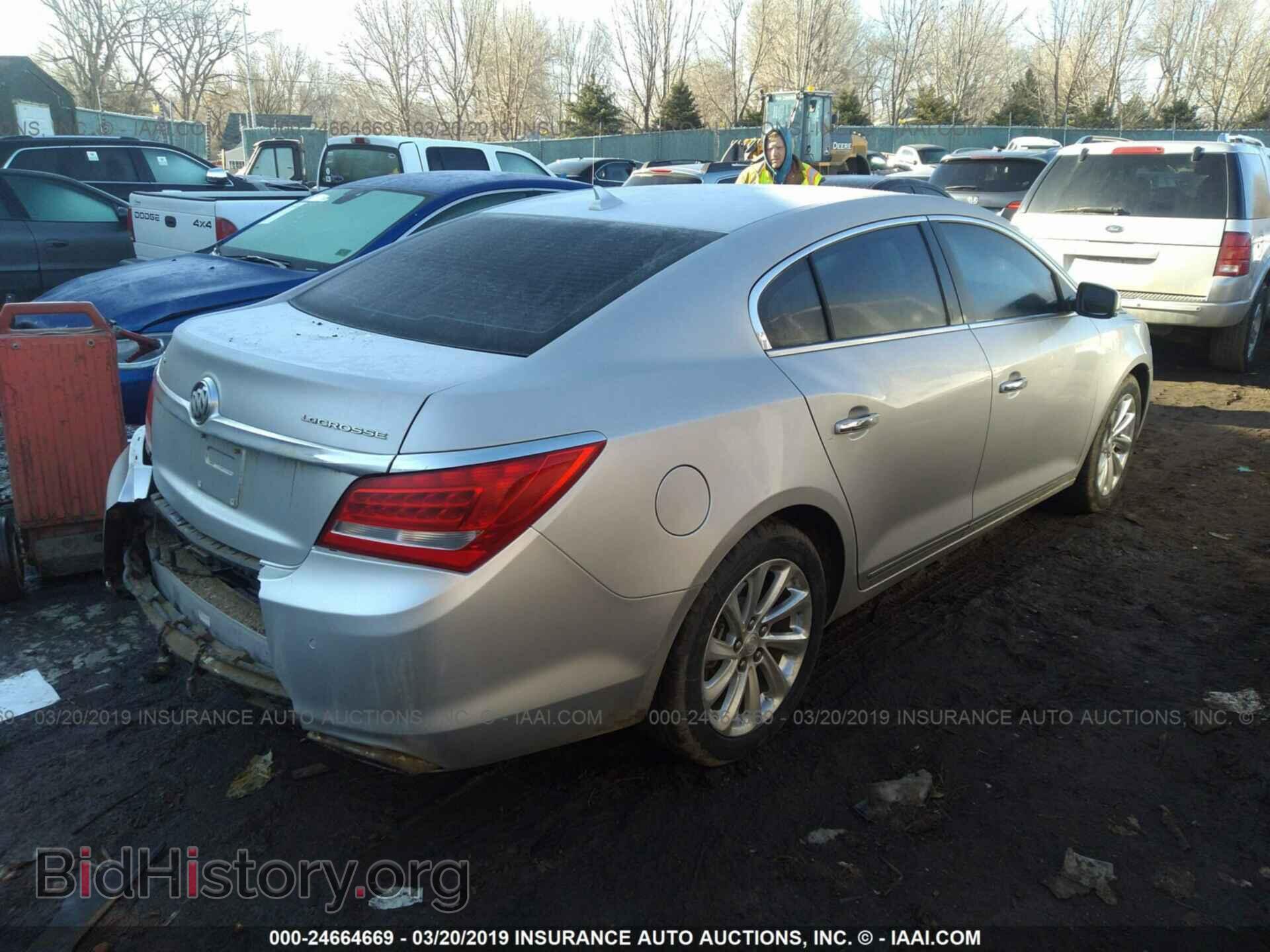 2014 BUICK LACROSSE - VIN: 1G4GB5G38EF101230 - Фото 4