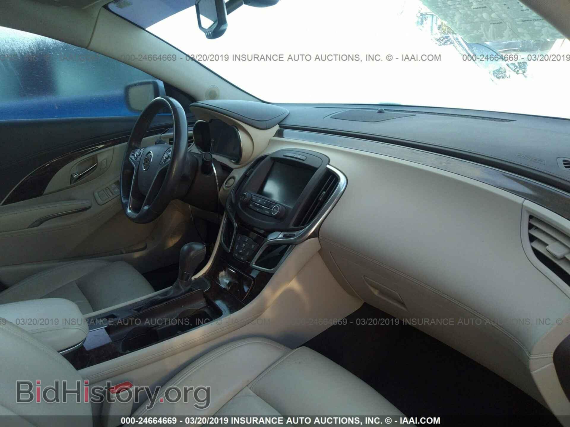 2014 BUICK LACROSSE - VIN: 1G4GB5G38EF101230 - Фото 5