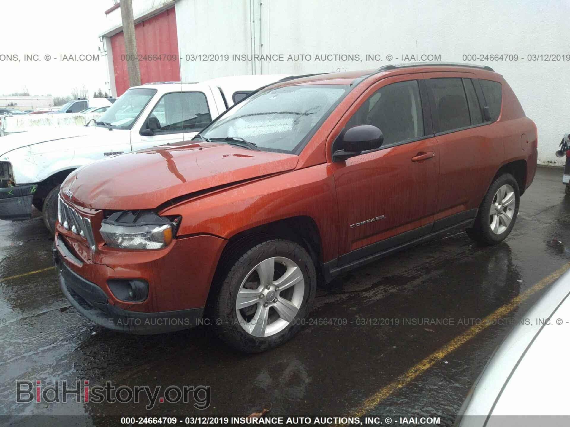 2012 JEEP COMPASS - VIN: 1C4NJCBB3CD610233 - Фото 2
