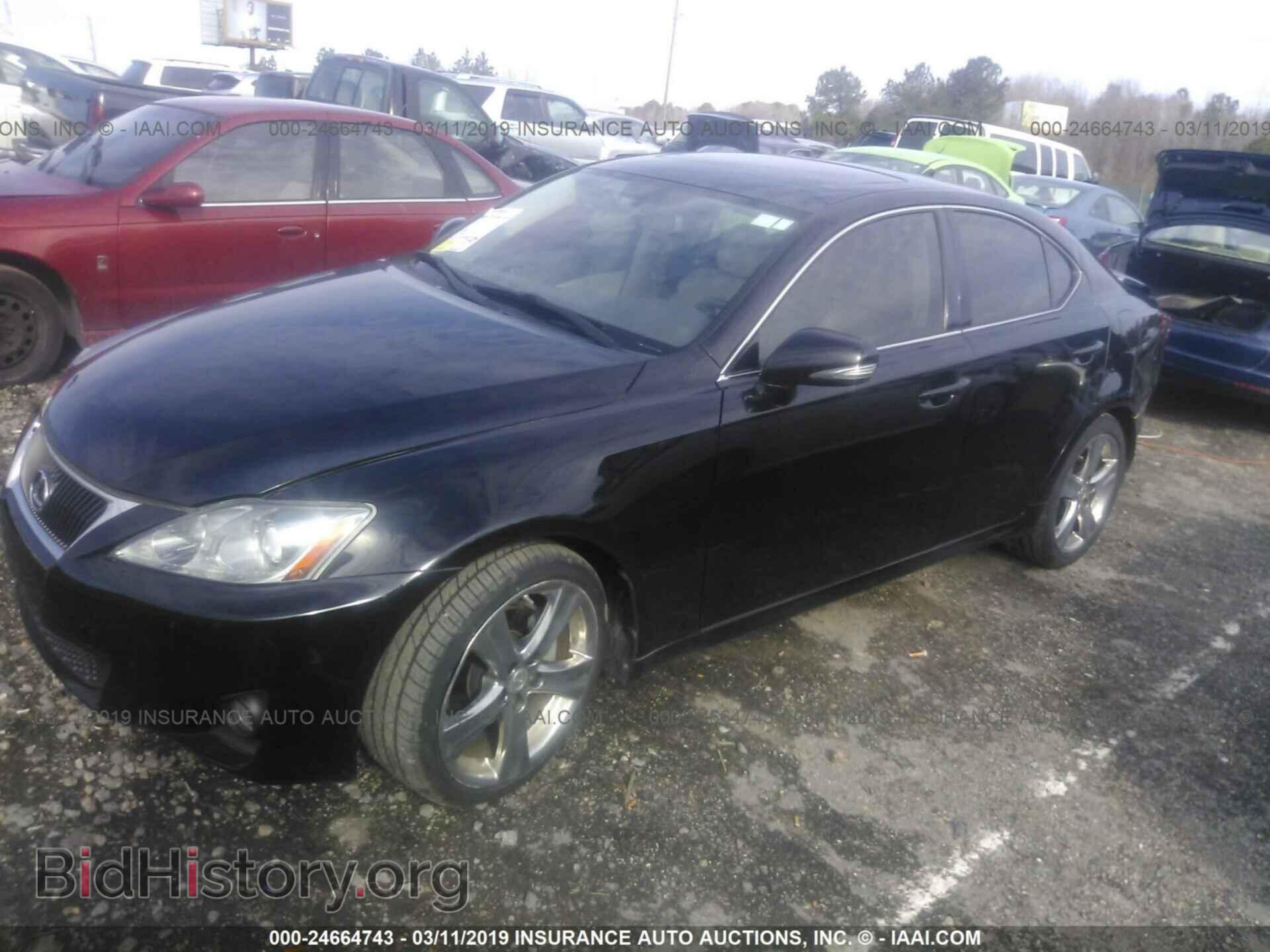 2012 LEXUS IS - VIN: JTHBF5C24C5177657 - Фото 2