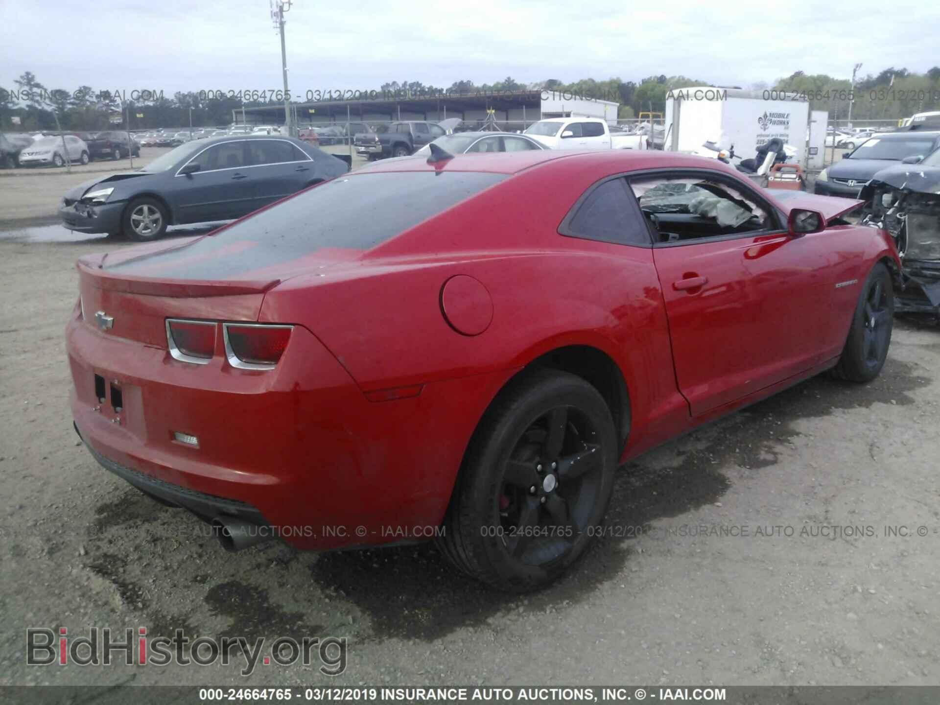 2013 CHEVROLET CAMARO - VIN: 2G1FB1E34D9147701 - Фото 4