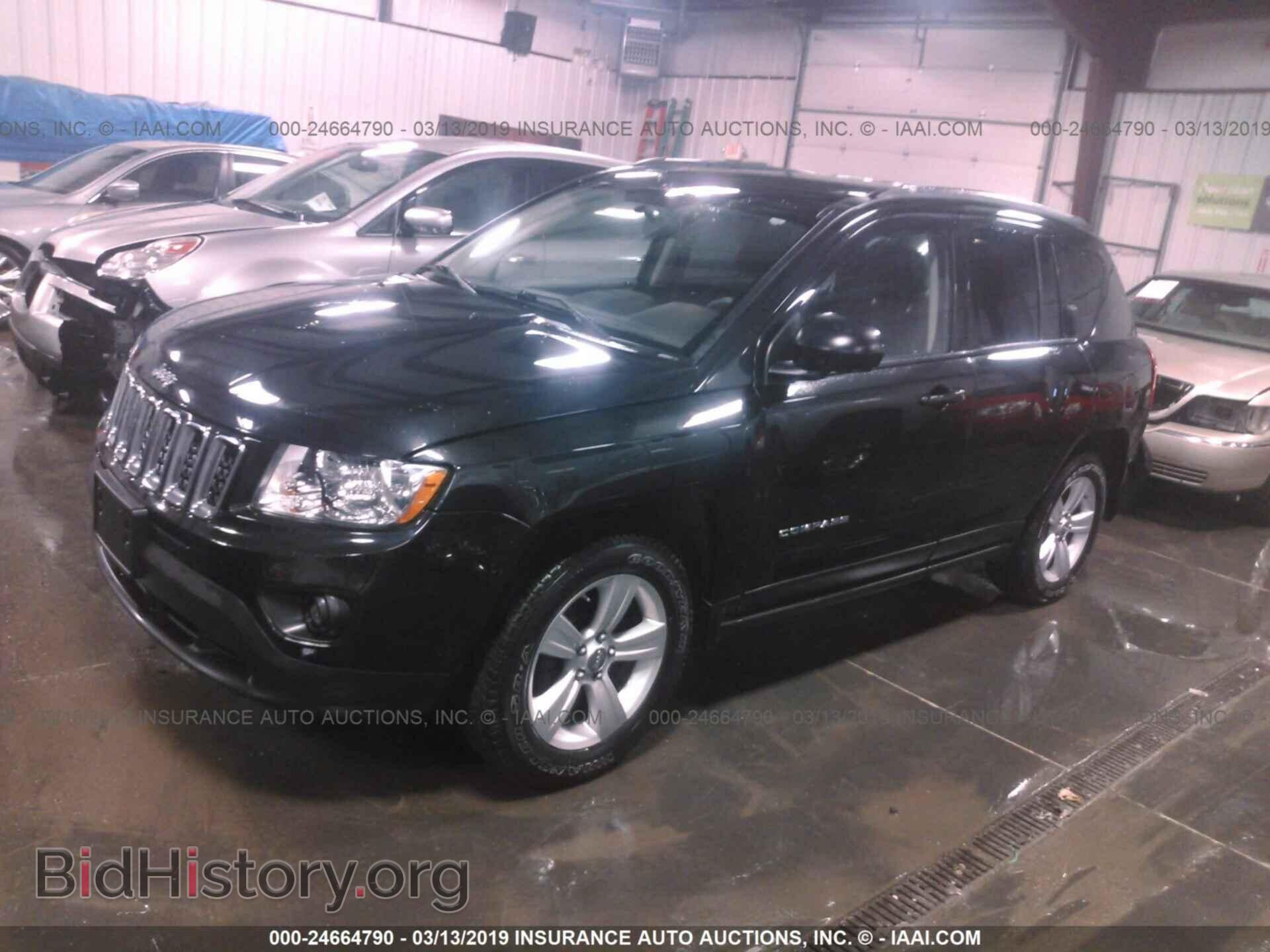 2011 JEEP COMPASS - VIN: 1J4NF1FB9BD135096 - Фото 2