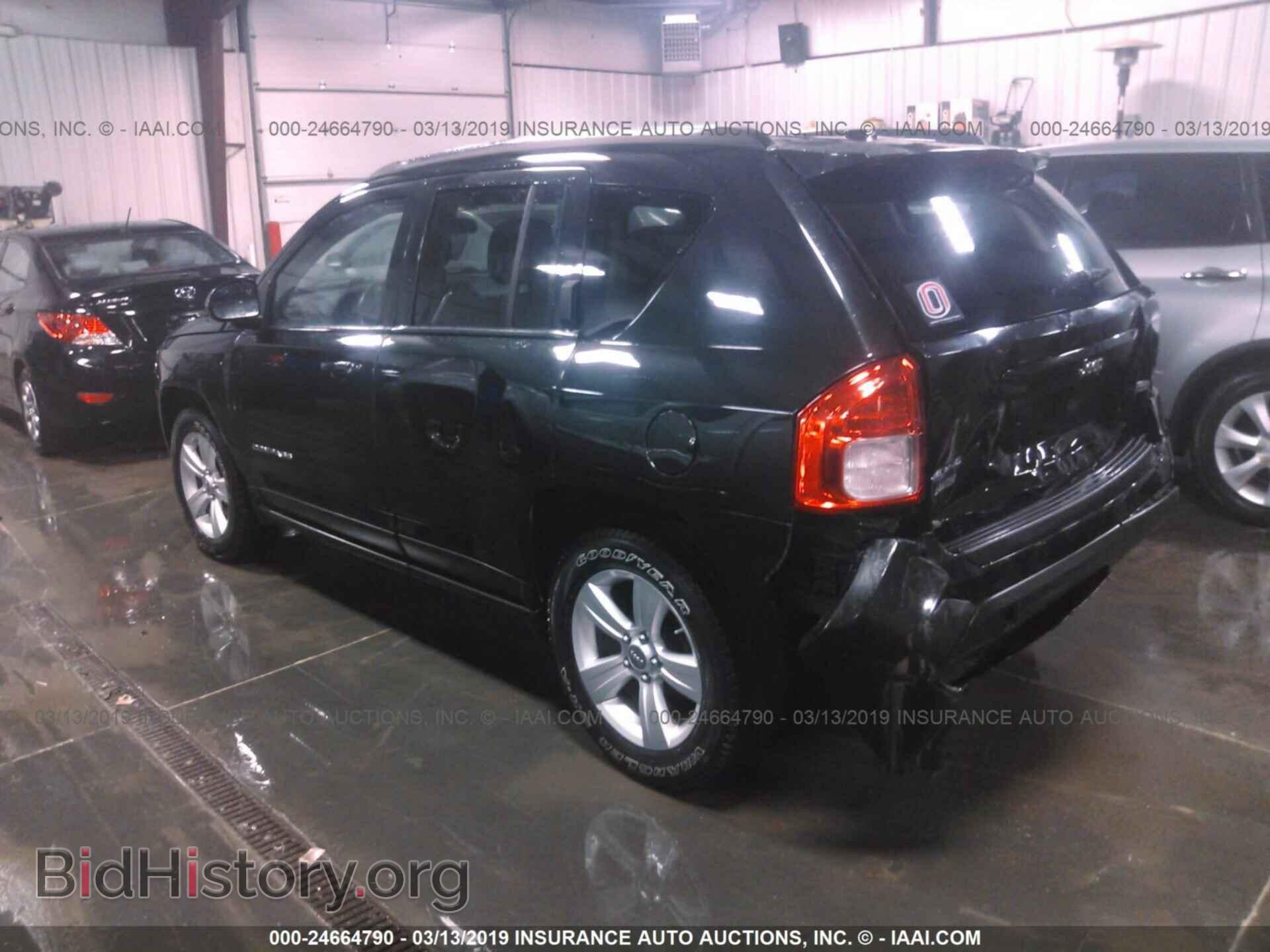 2011 JEEP COMPASS - VIN: 1J4NF1FB9BD135096 - Фото 3