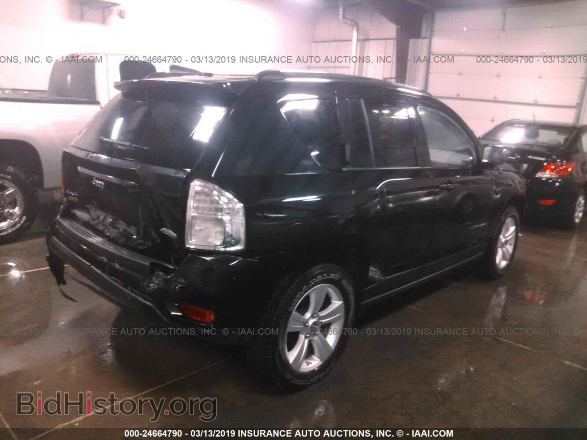 2011 JEEP COMPASS - VIN: 1J4NF1FB9BD135096 - Фото 4