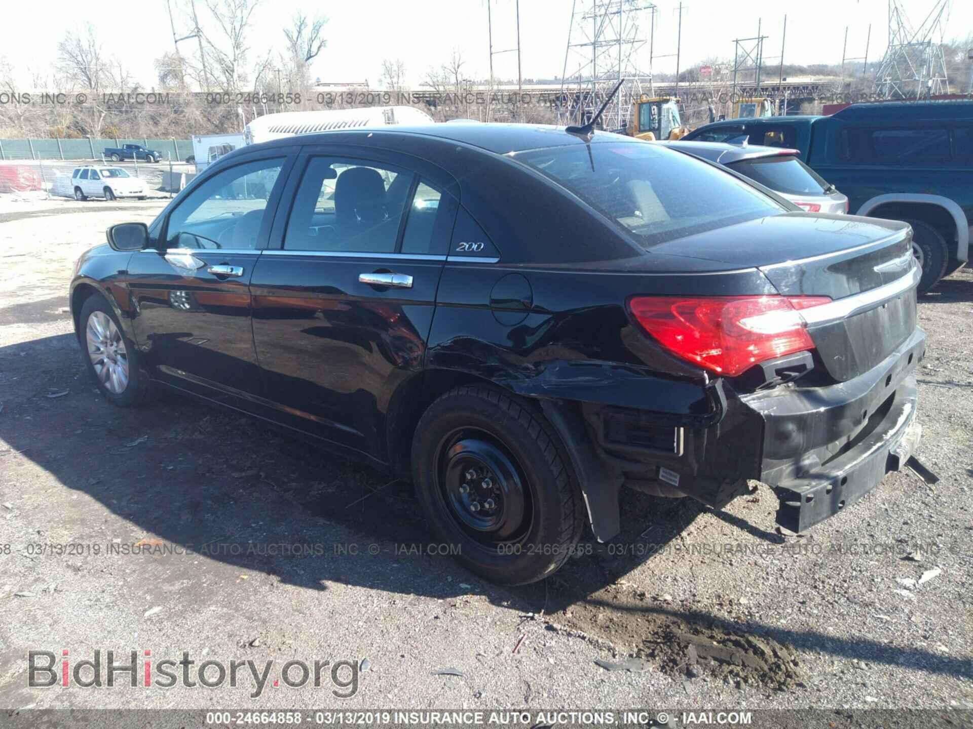 2012 CHRYSLER 200 - VIN: 1C3CCBABXCN152721 - Фото 3
