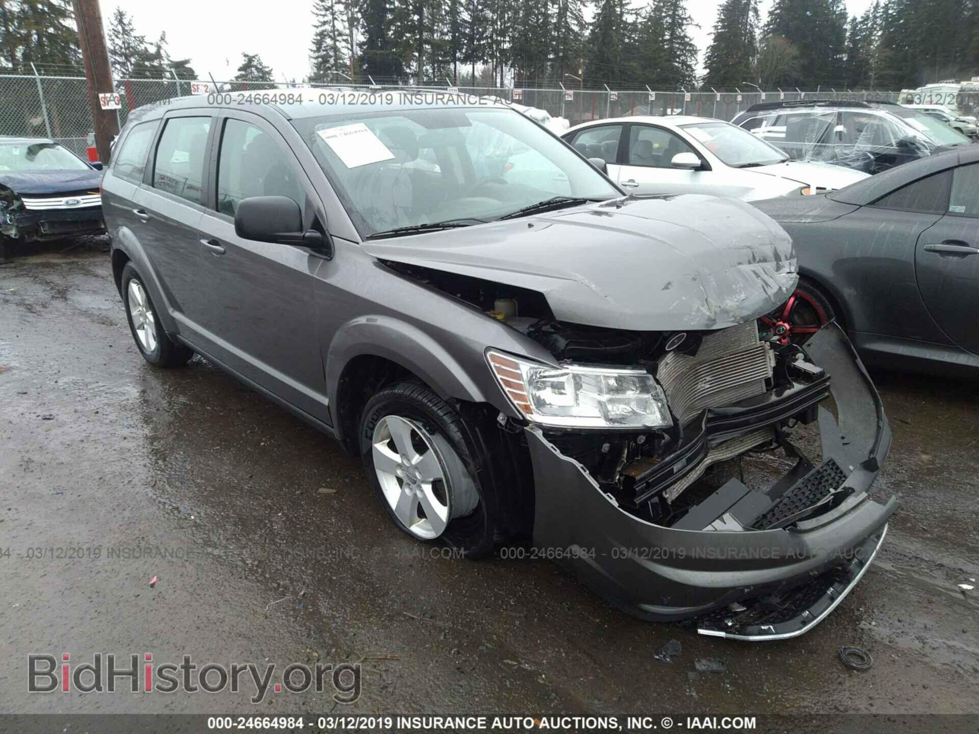 Photo 3C4PDCAB9DT510523 - DODGE JOURNEY 2013