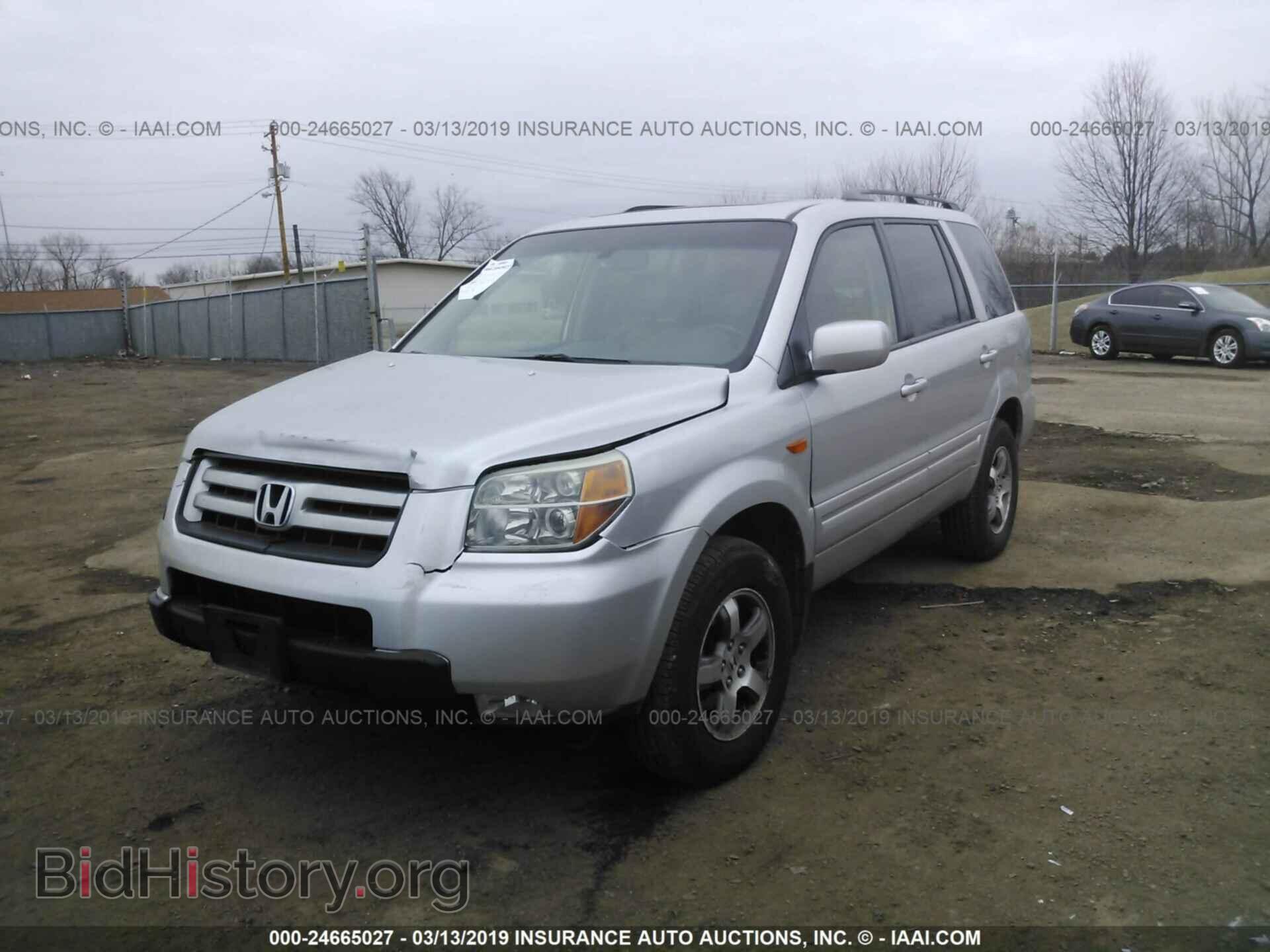 2006 HONDA PILOT - VIN: 2HKYF18606H520064 - Фото 2