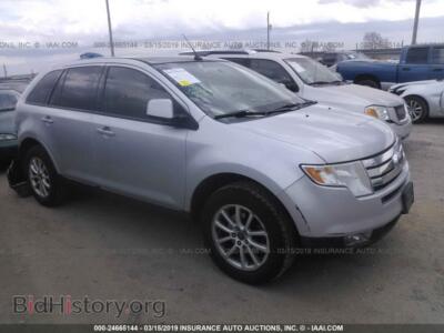 2009 Ford EDGE SEL, серебристый — VIN 2FMDK48C39BA55003, IAAI