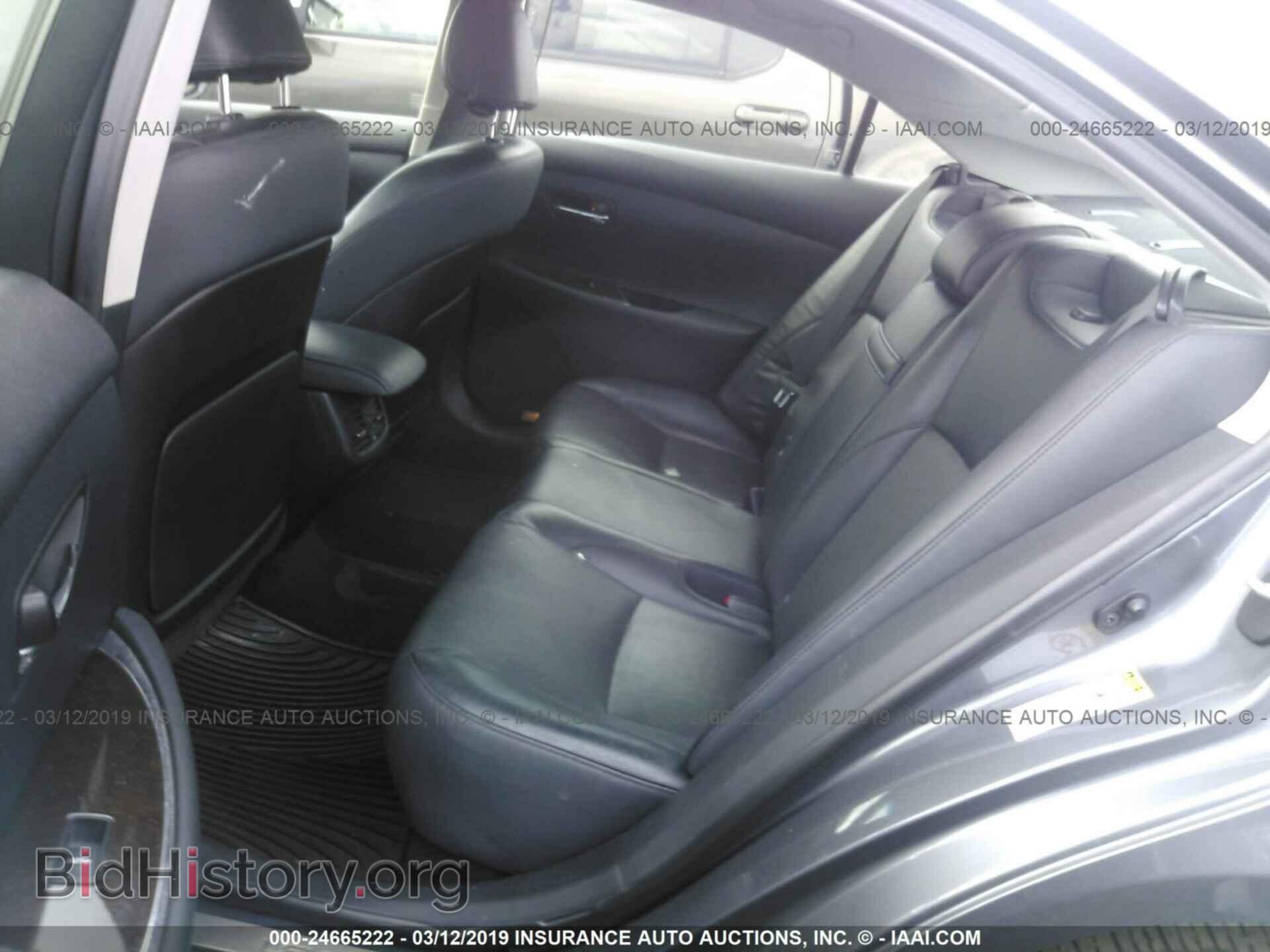 2012 LEXUS ES - VIN: JTHBK1EG0C2482202 - Фото 8