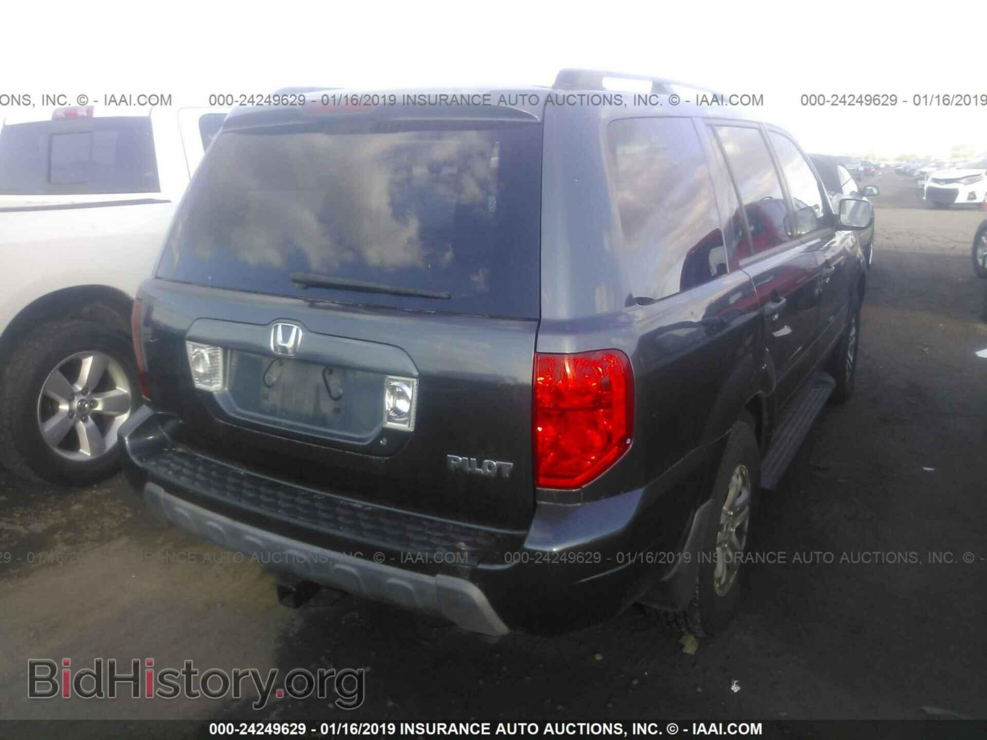 2005 HONDA PILOT - VIN: 2HKYF18705H516751 - Фото 4