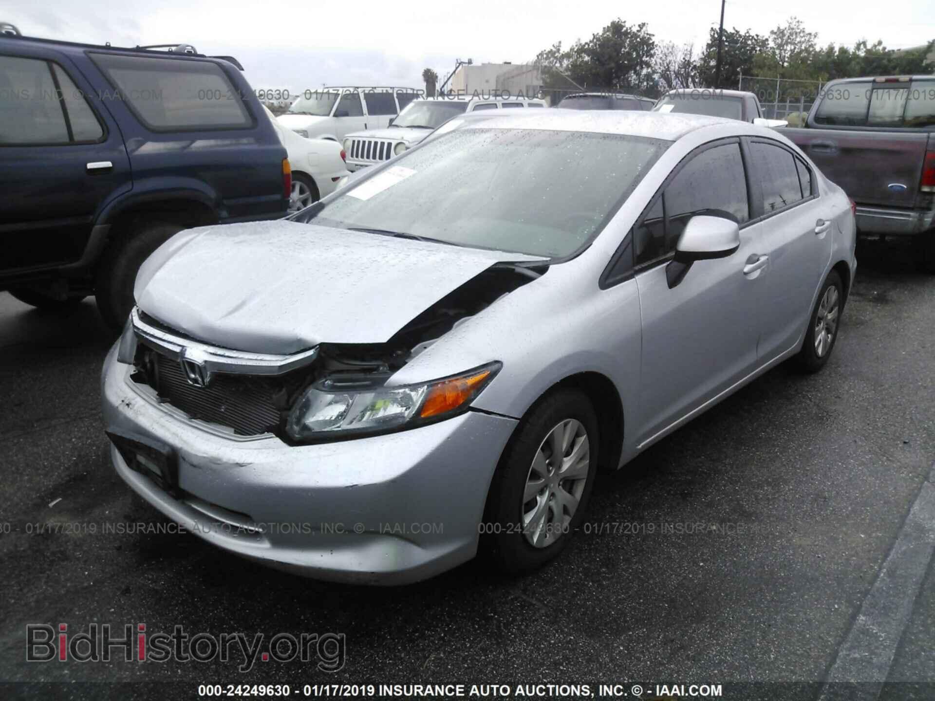 2012 HONDA CIVIC - VIN: 2HGFB2F52CH311191 - Photo 2