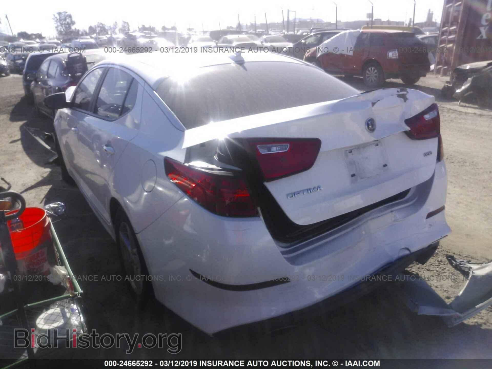 2014 KIA OPTIMA - VIN: KNAGM4A72E5480183 - Фото 3
