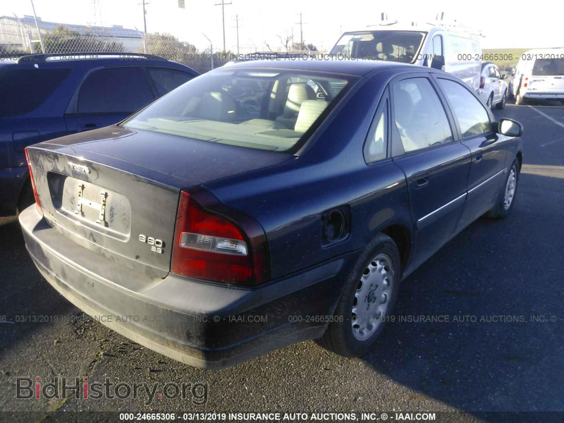 1999 VOLVO S80 - VIN: YV1TS97D0X1056829 - Фото 4