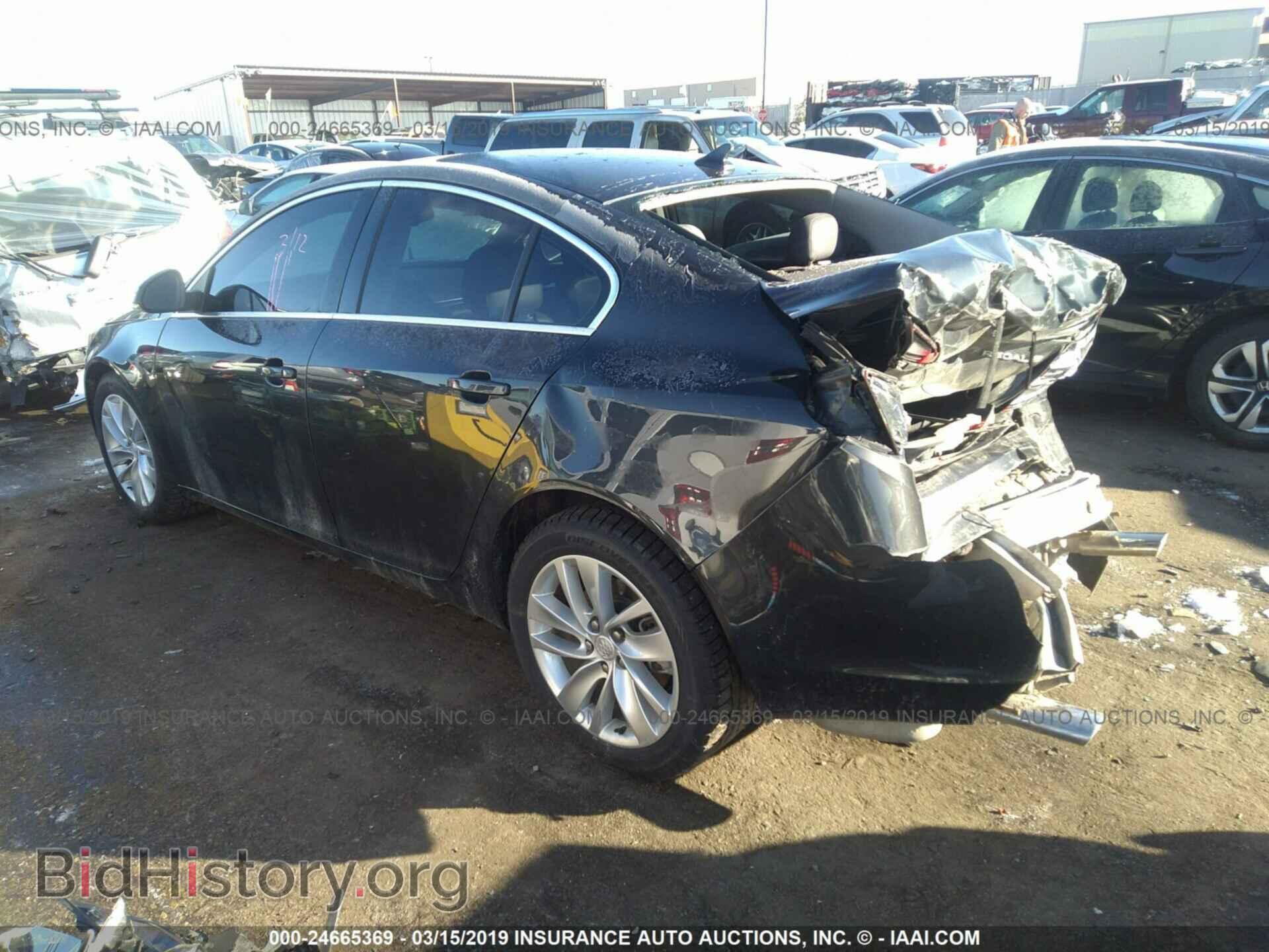 2014 BUICK REGAL - VIN: 2G4GK5EX4E9262978 - Фото 3