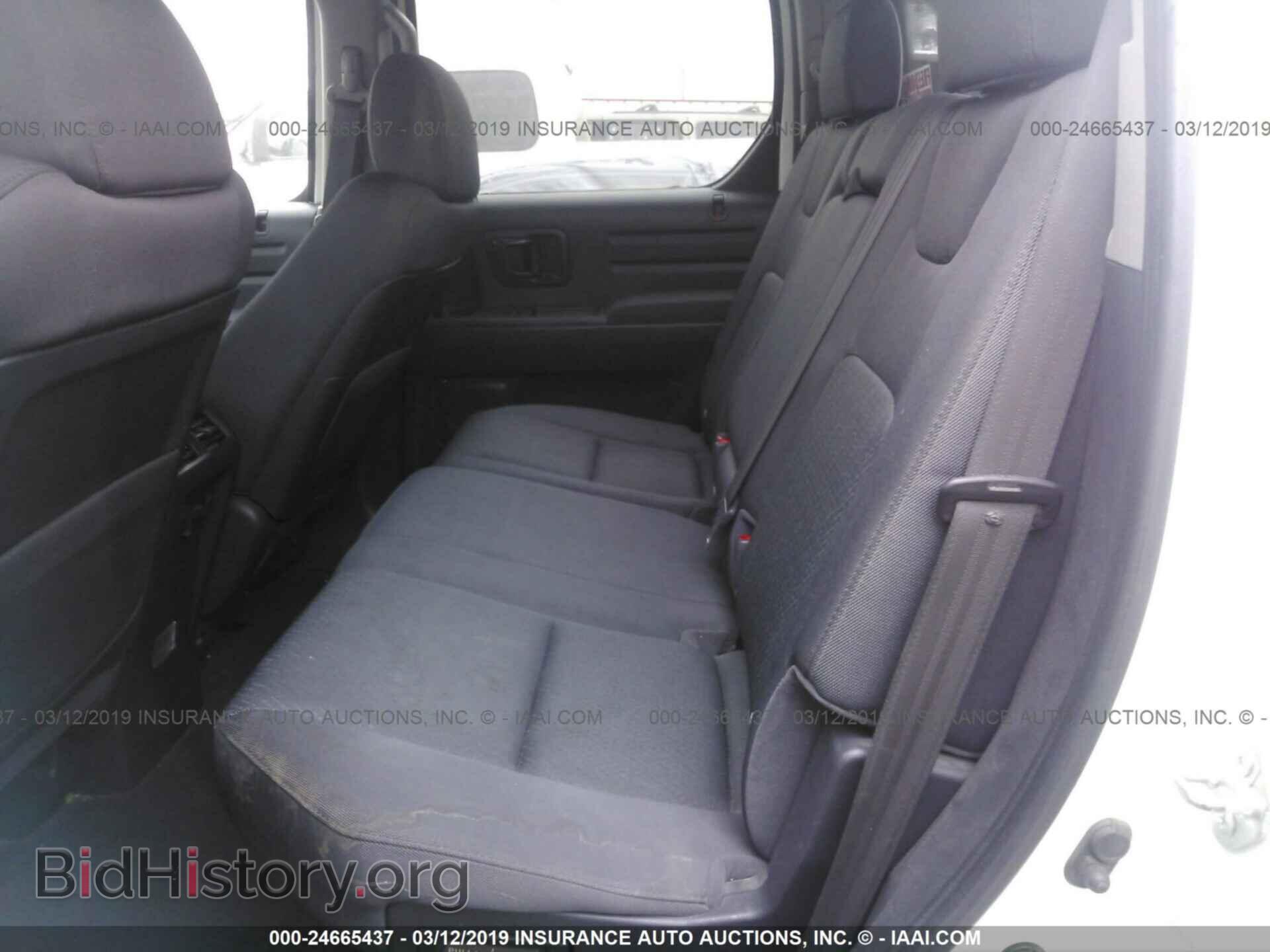 2012 HONDA RIDGELINE - VIN: 5FPYK1F76CB454015 - Фото 8