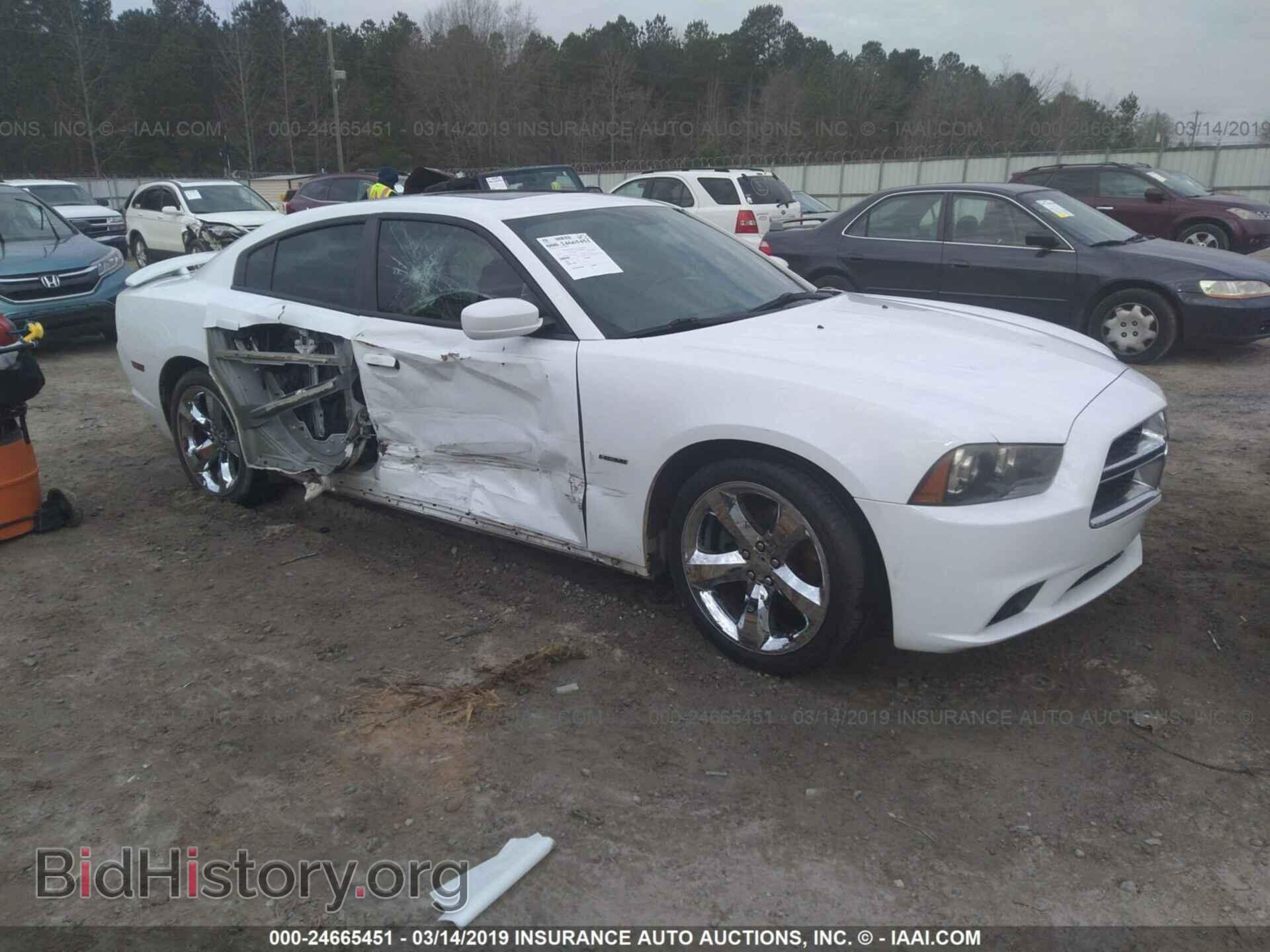Photo 2C3CDXCT6CH302073 - DODGE CHARGER 2012