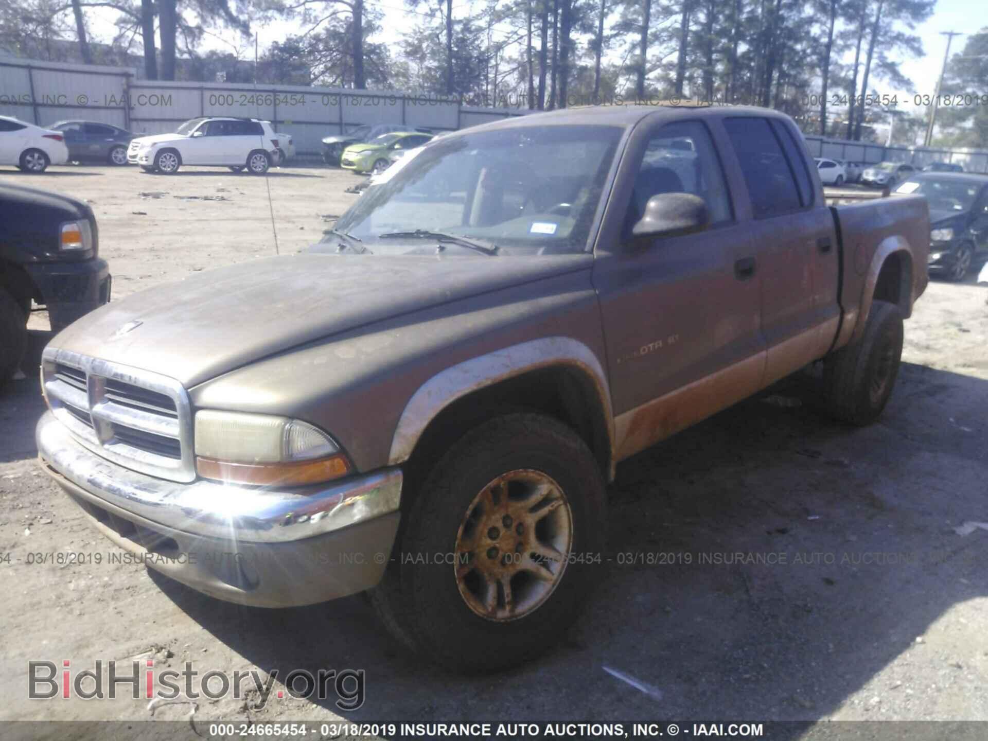 2001 DODGE DAKOTA - VIN: 1B7GG2AZ41S204325 - Фото 2