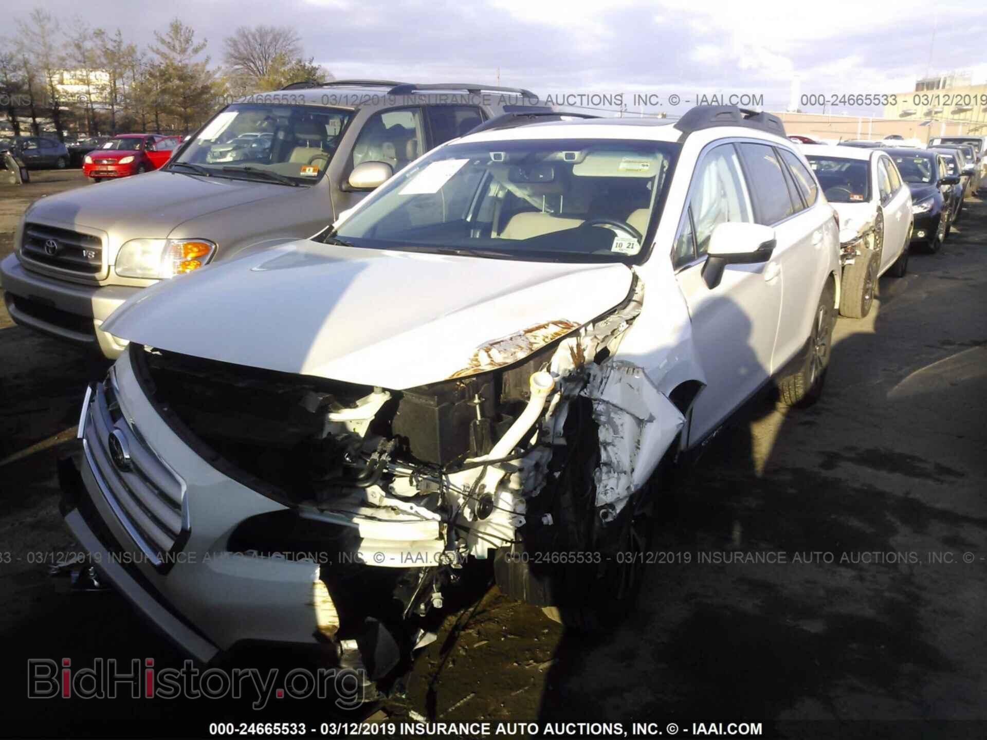 2016 SUBARU OUTBACK - VIN: 4S4BSANC1G3220960 - Фото 2