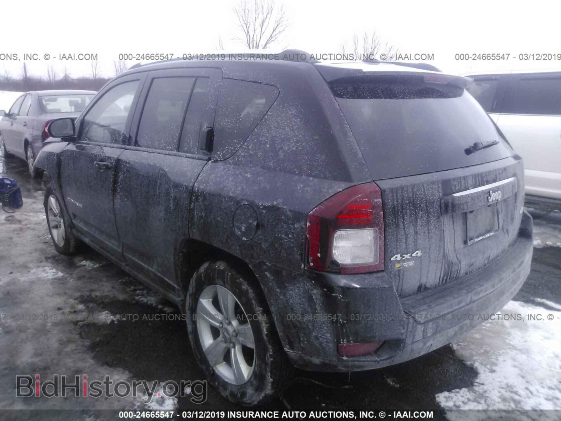2014 JEEP COMPASS - VIN: 1C4NJDEB6ED892730 - Фото 3