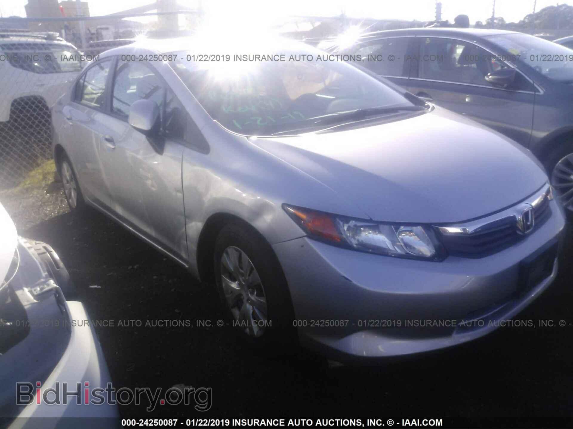 Фотография 19XFB2F55CE361187 - HONDA CIVIC 2012