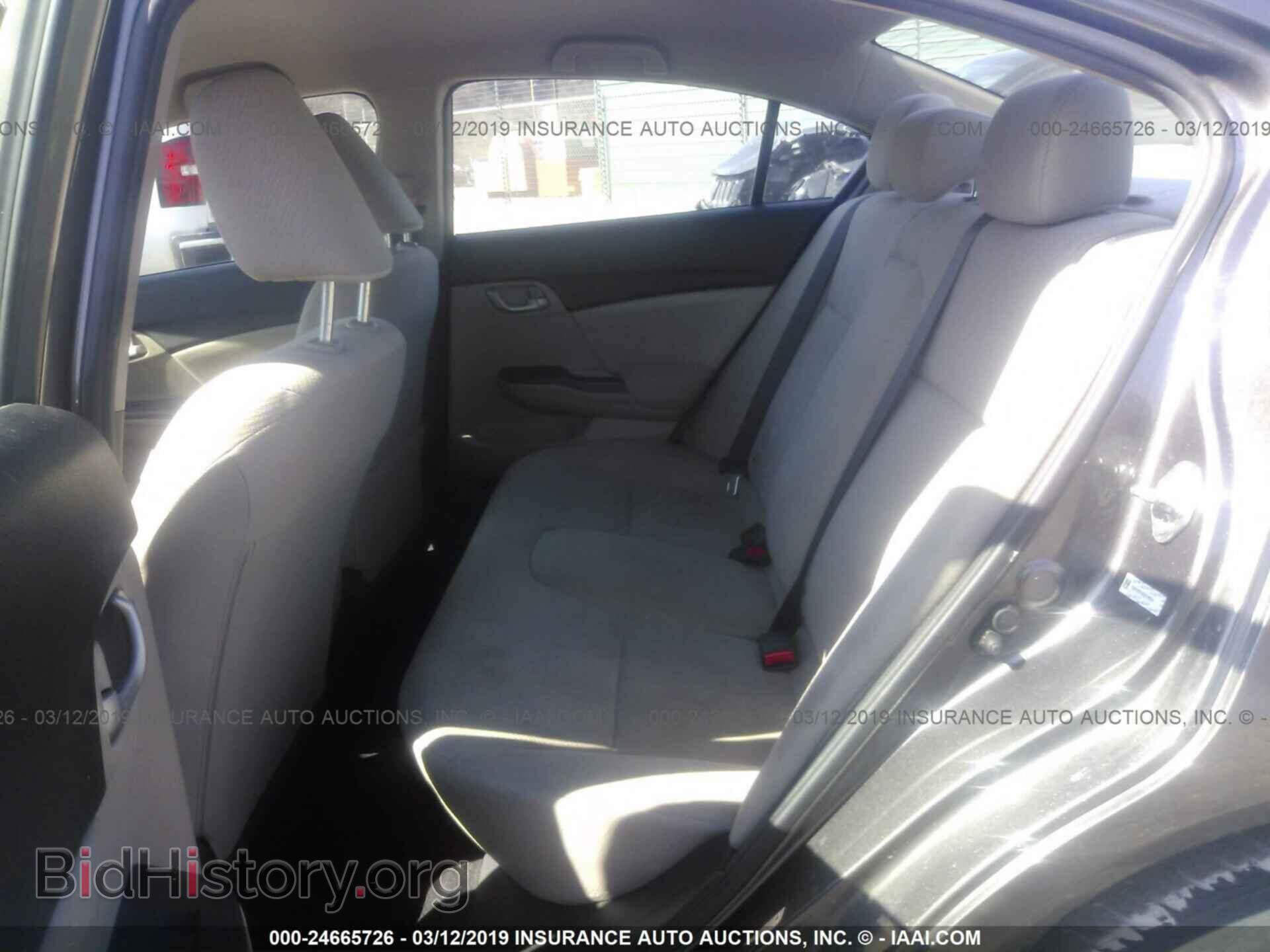 2013 HONDA CIVIC - VIN: 19XFB2F54DE278934 - Фото 8