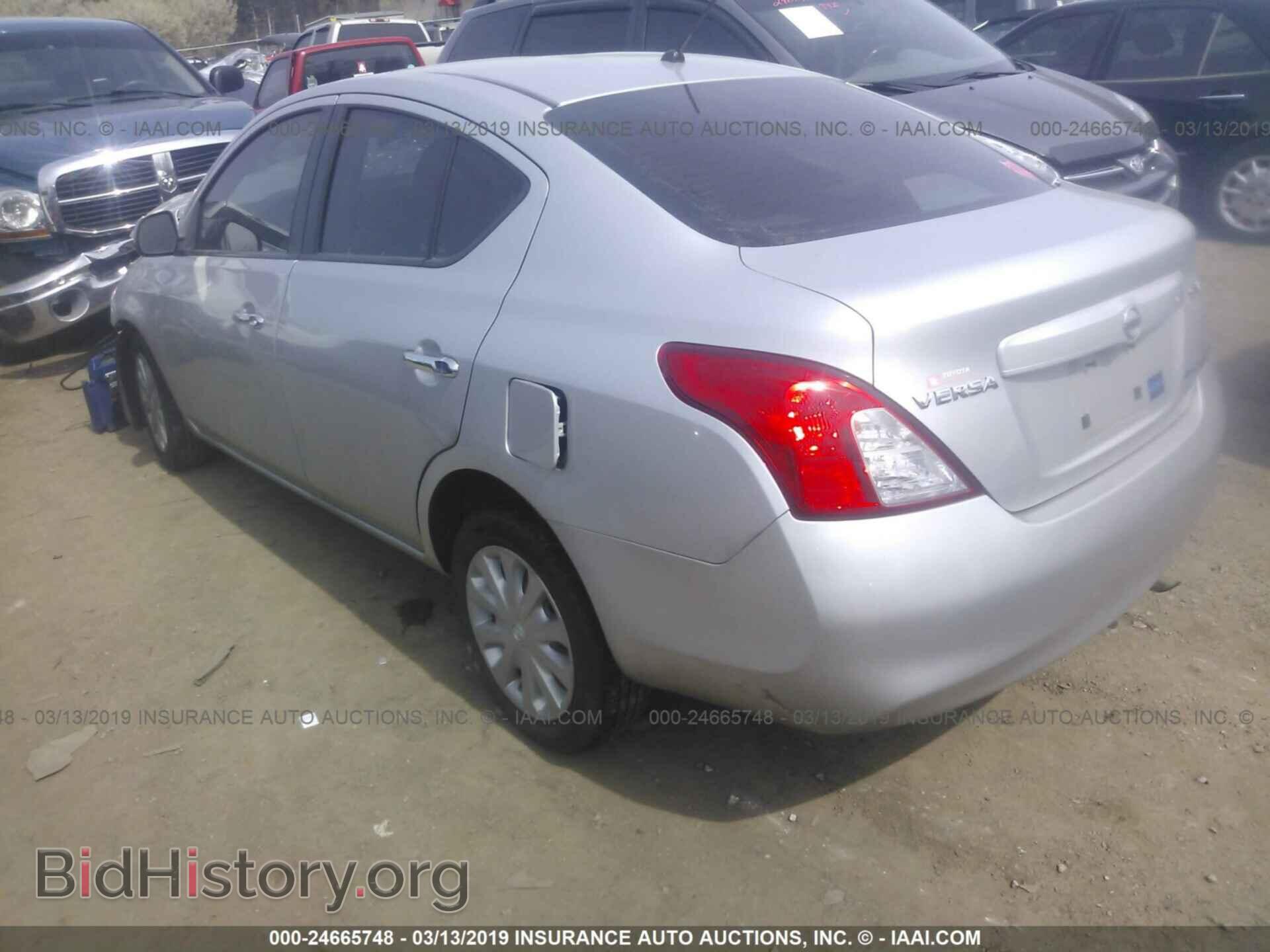 2012 NISSAN VERSA - VIN: 3N1CN7AP7CL803823 - Фото 3
