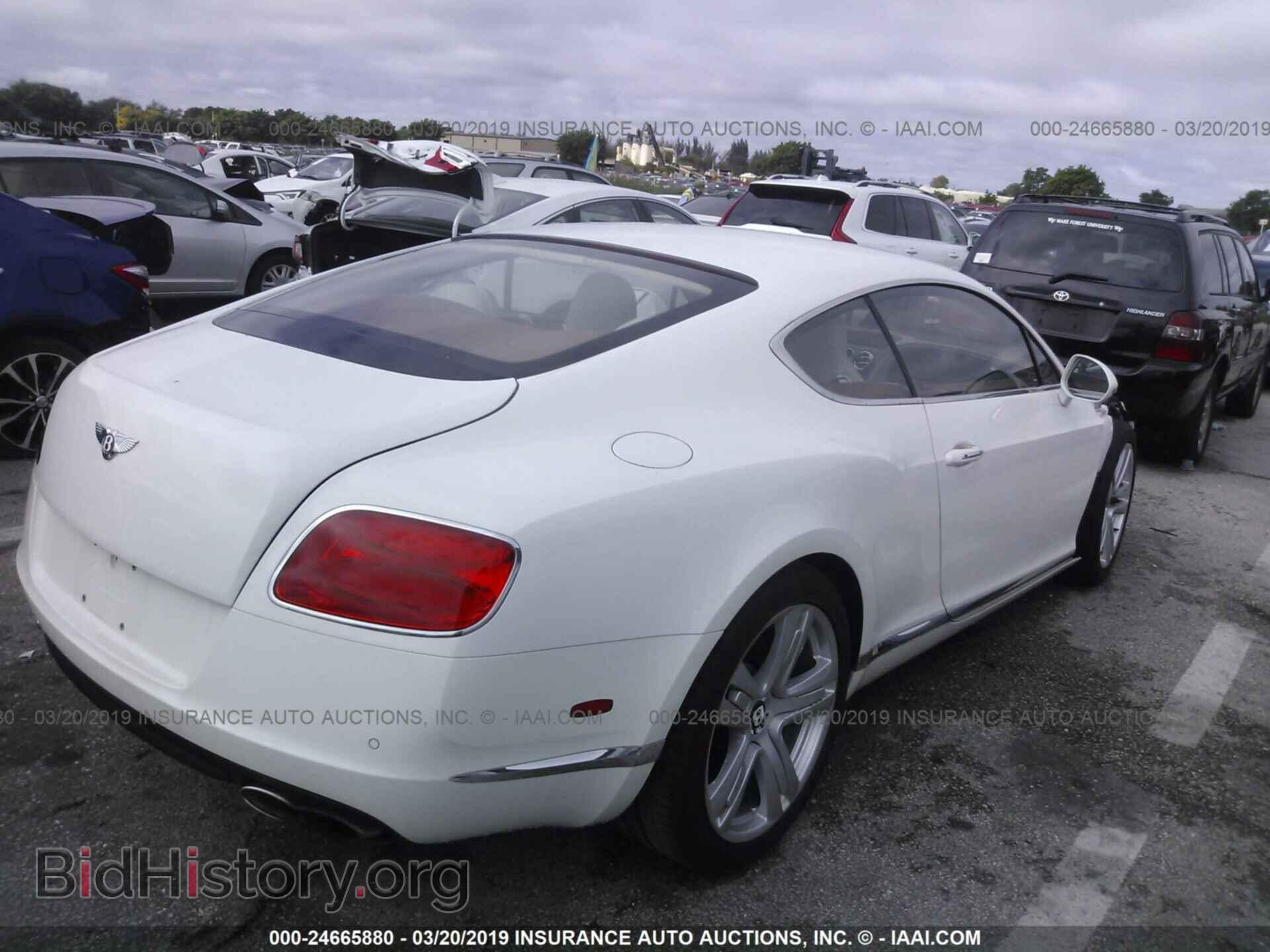2013 BENTLEY CONTINENTAL - VIN: SCBFT7ZA7DC083343 - Photo 4